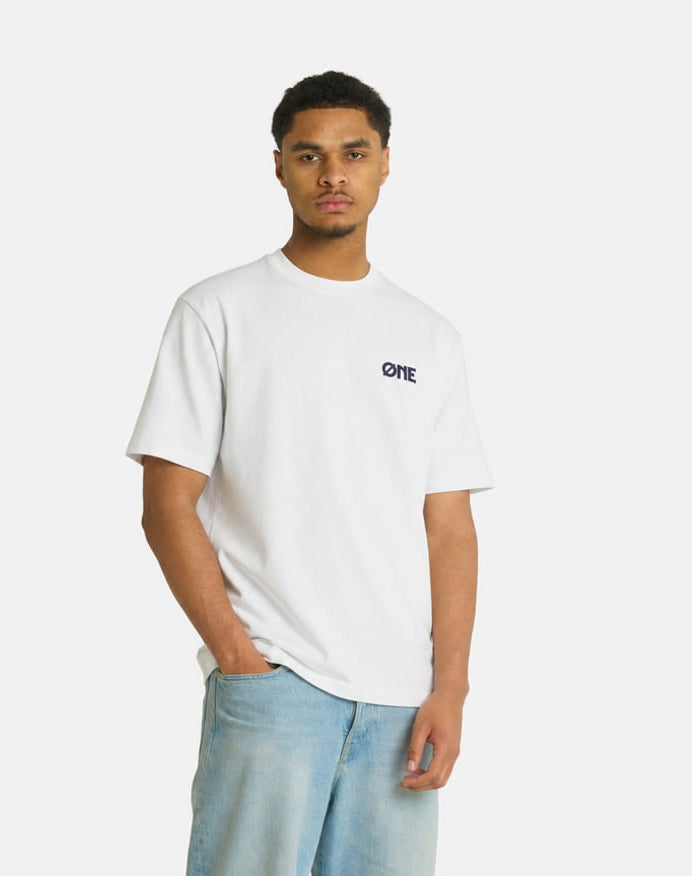 PURPLE FLOWER TEE