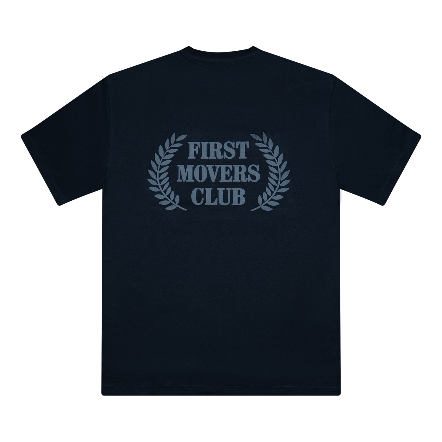 First movers club tee - Zwart