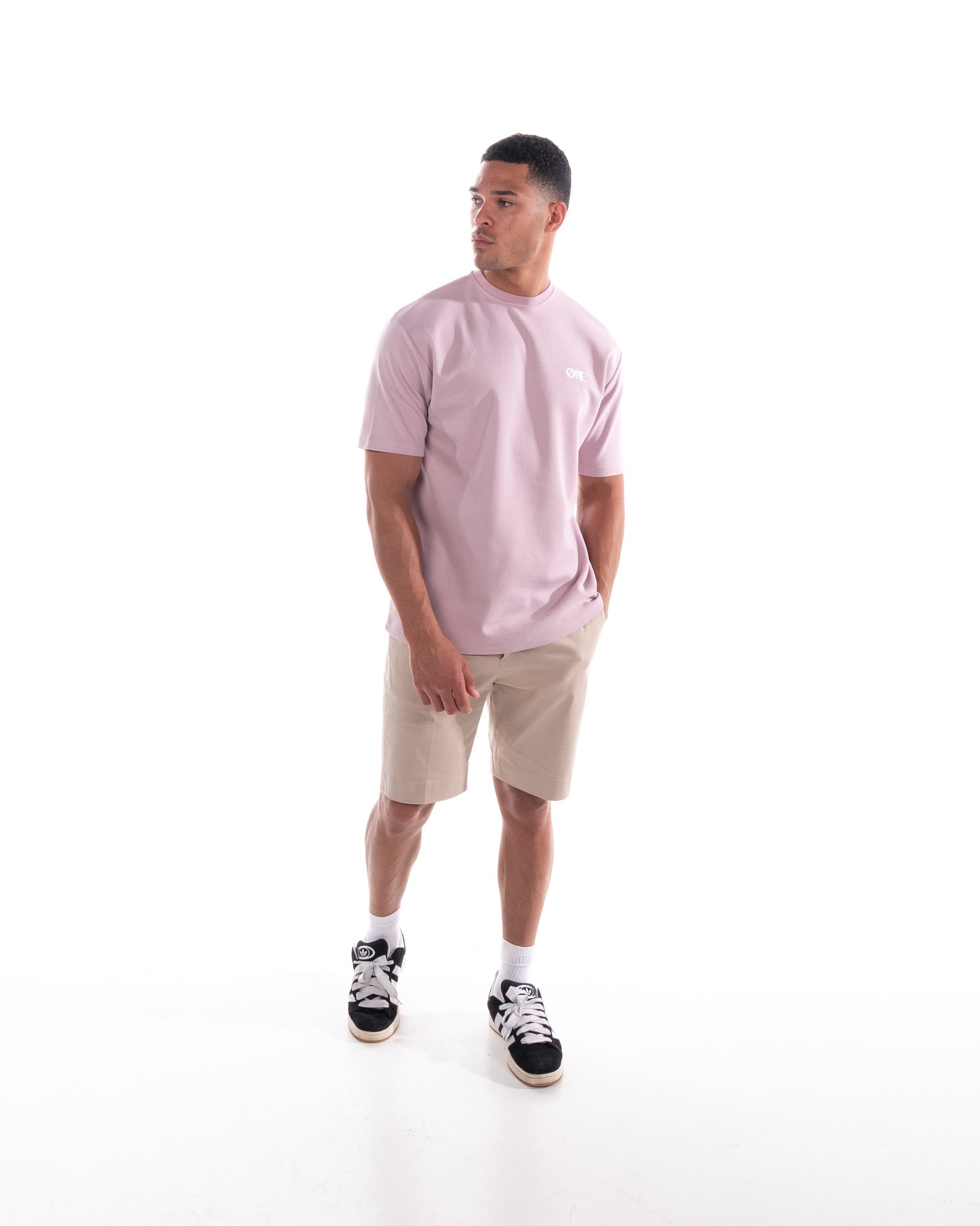Mandarin Tee - Pink