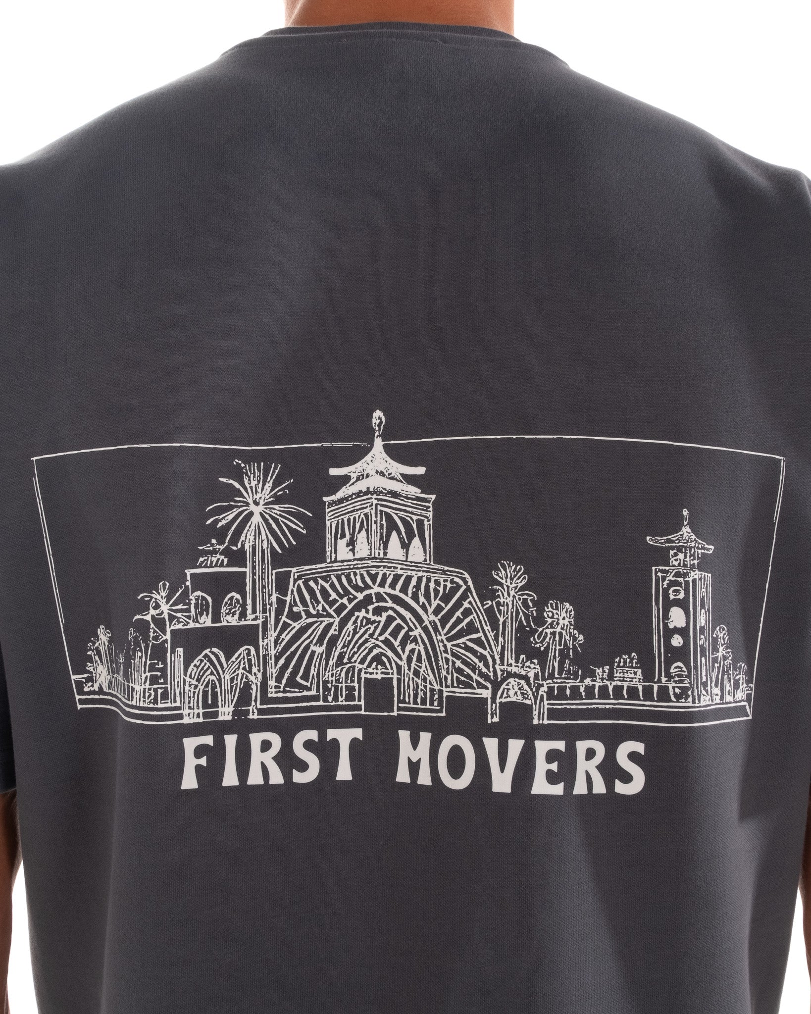 Skyline Tee - Dark Green