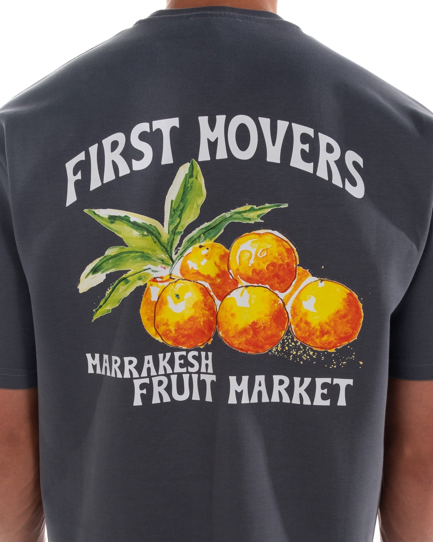 Fruit Market Tee - Dark Green