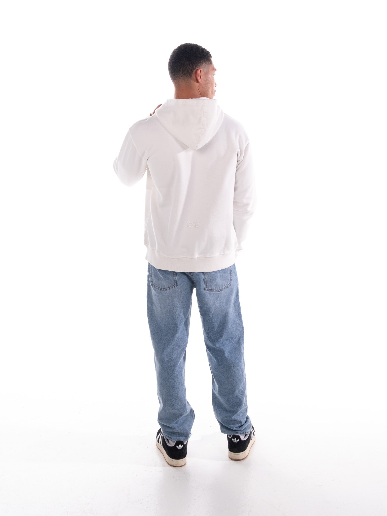 Zip Hoodie - Off-White