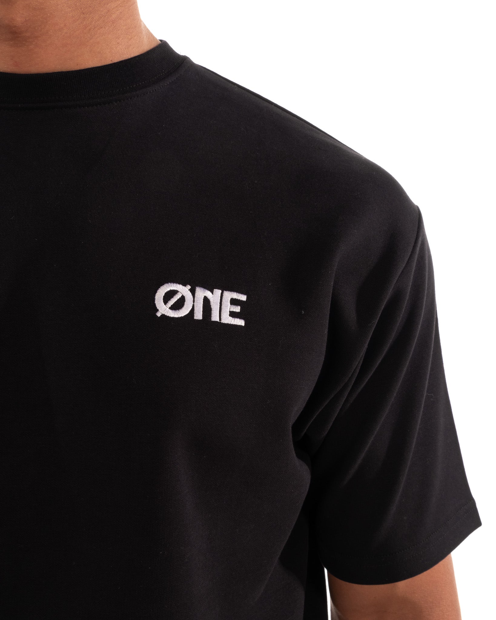 Mandarin Tee - Black
