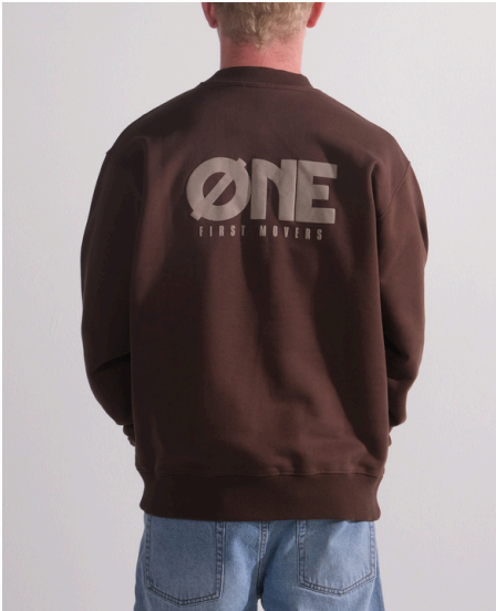 Puff one sweater - Bruin