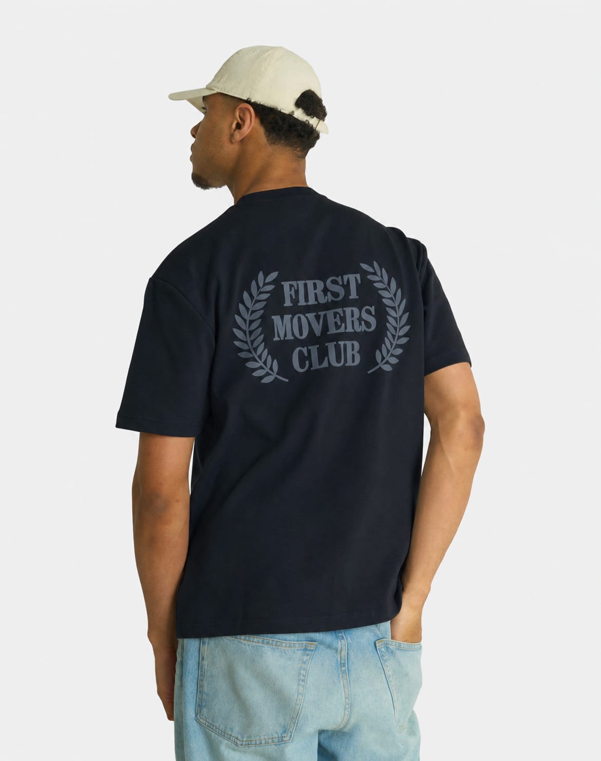 FIRST MOVERS CLUB TEE - BLACK