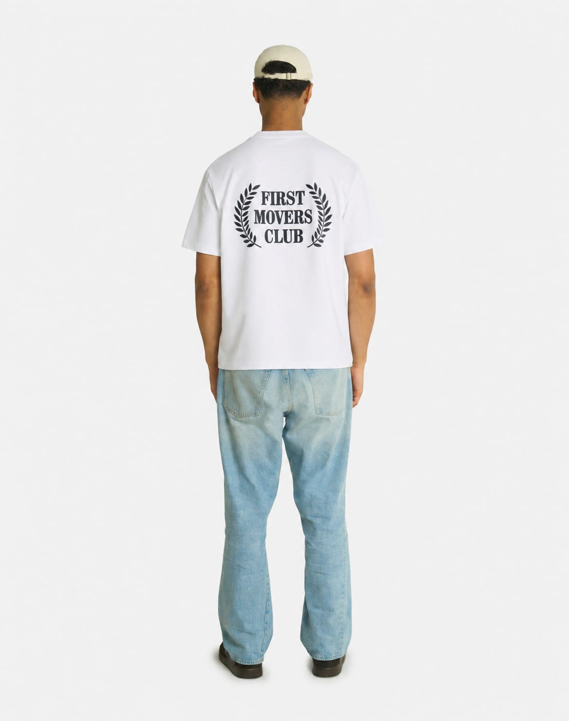 FIRST MOVERS CLUB TEE - WHITE
