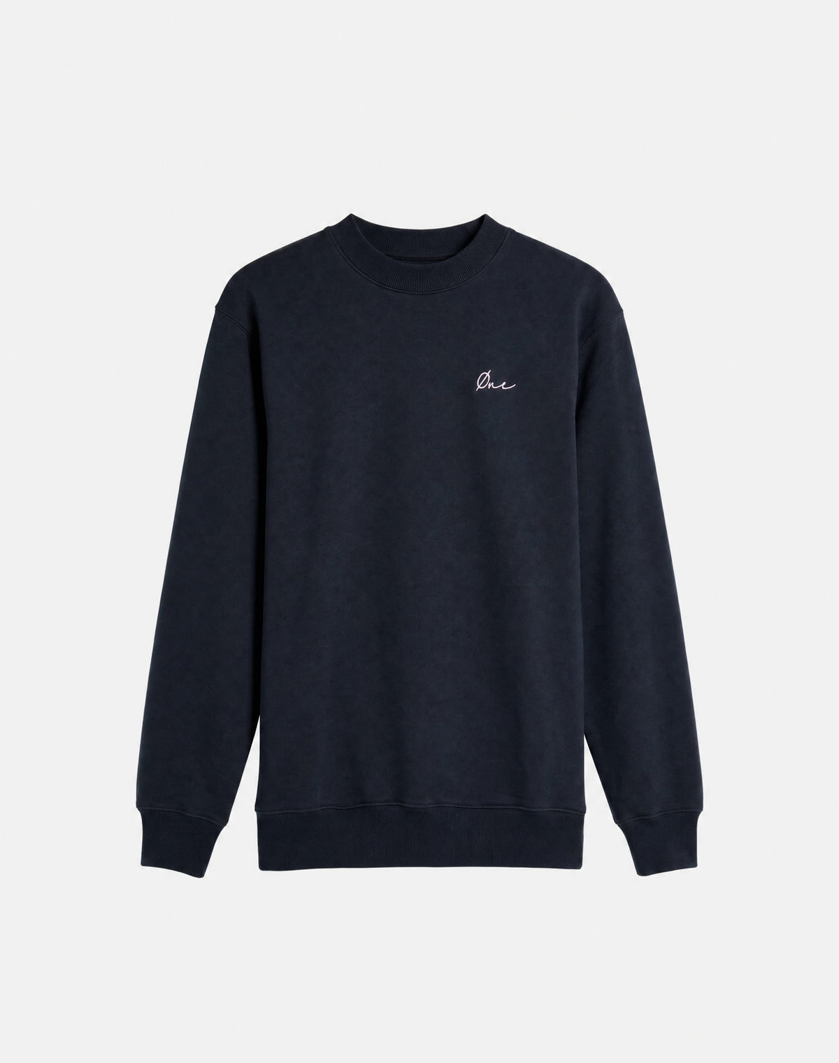 FLOWER PAINT SWEATER - BLACK