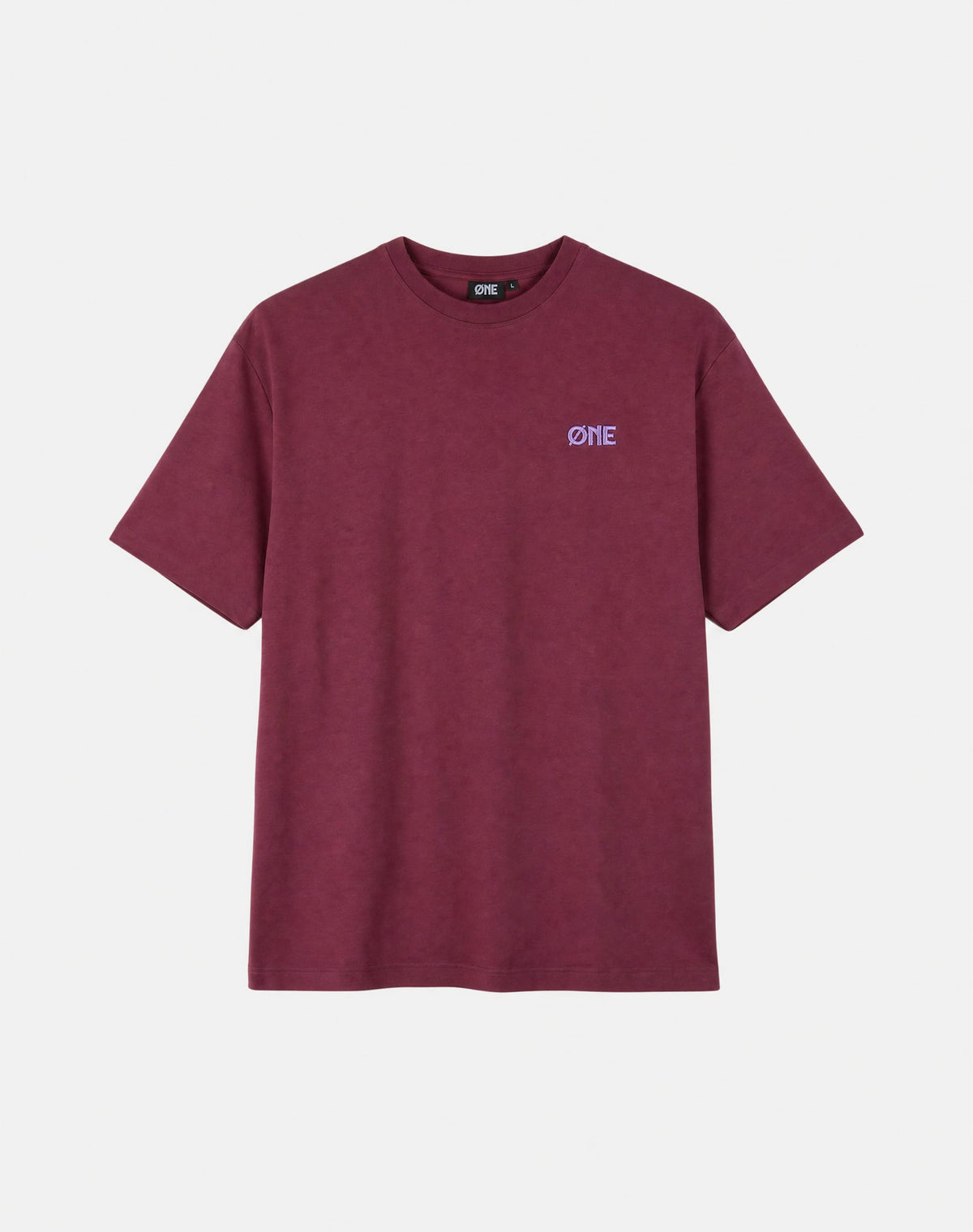 PURPLE FLOWER TEE
