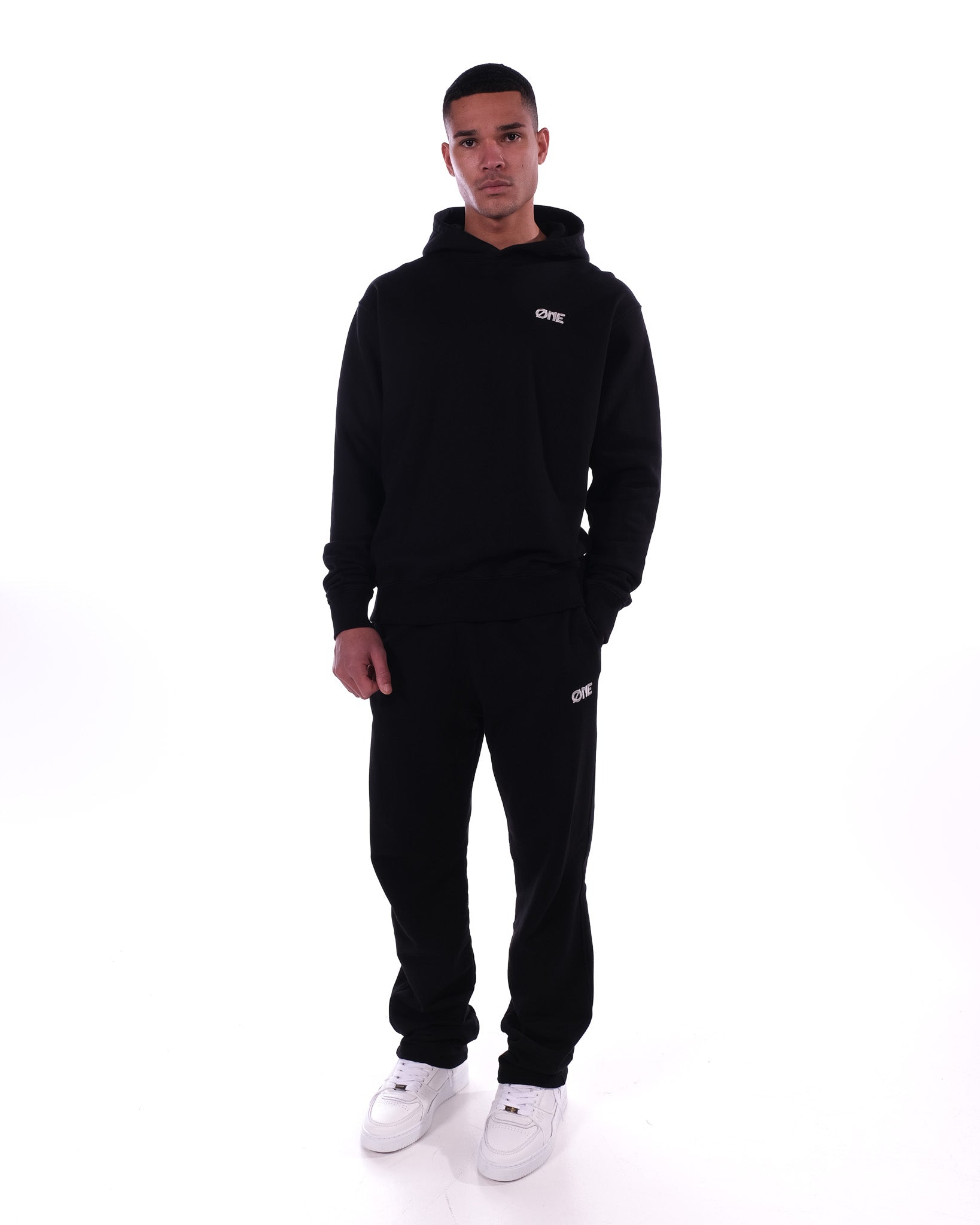 Hoodie Embroidery - Black