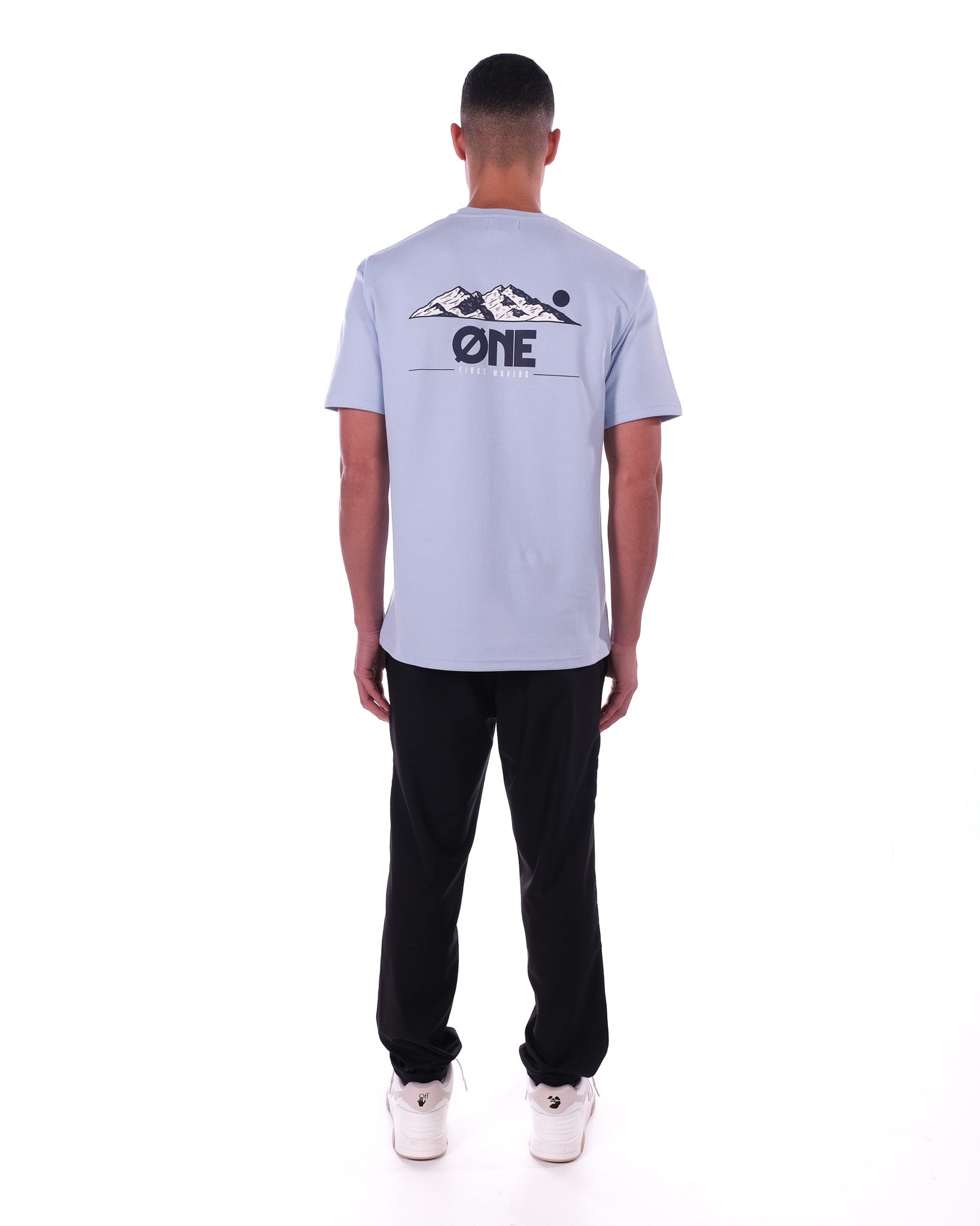 Mountain Tee - Baby-Blue