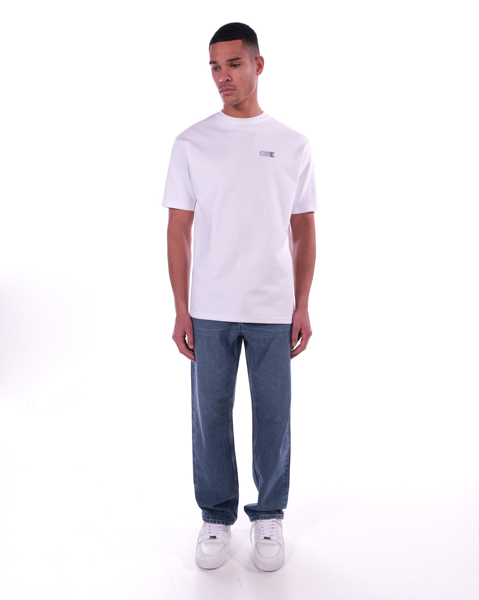 Front Puff Tee - White
