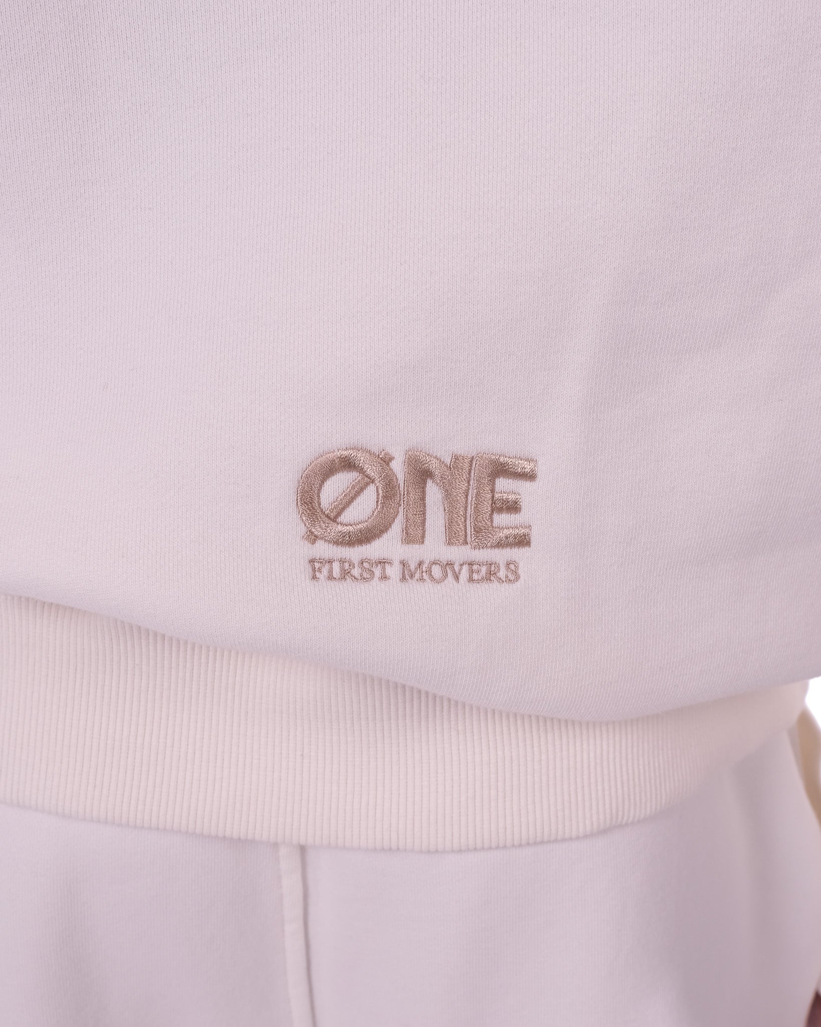 Hoodie Embroidery - White