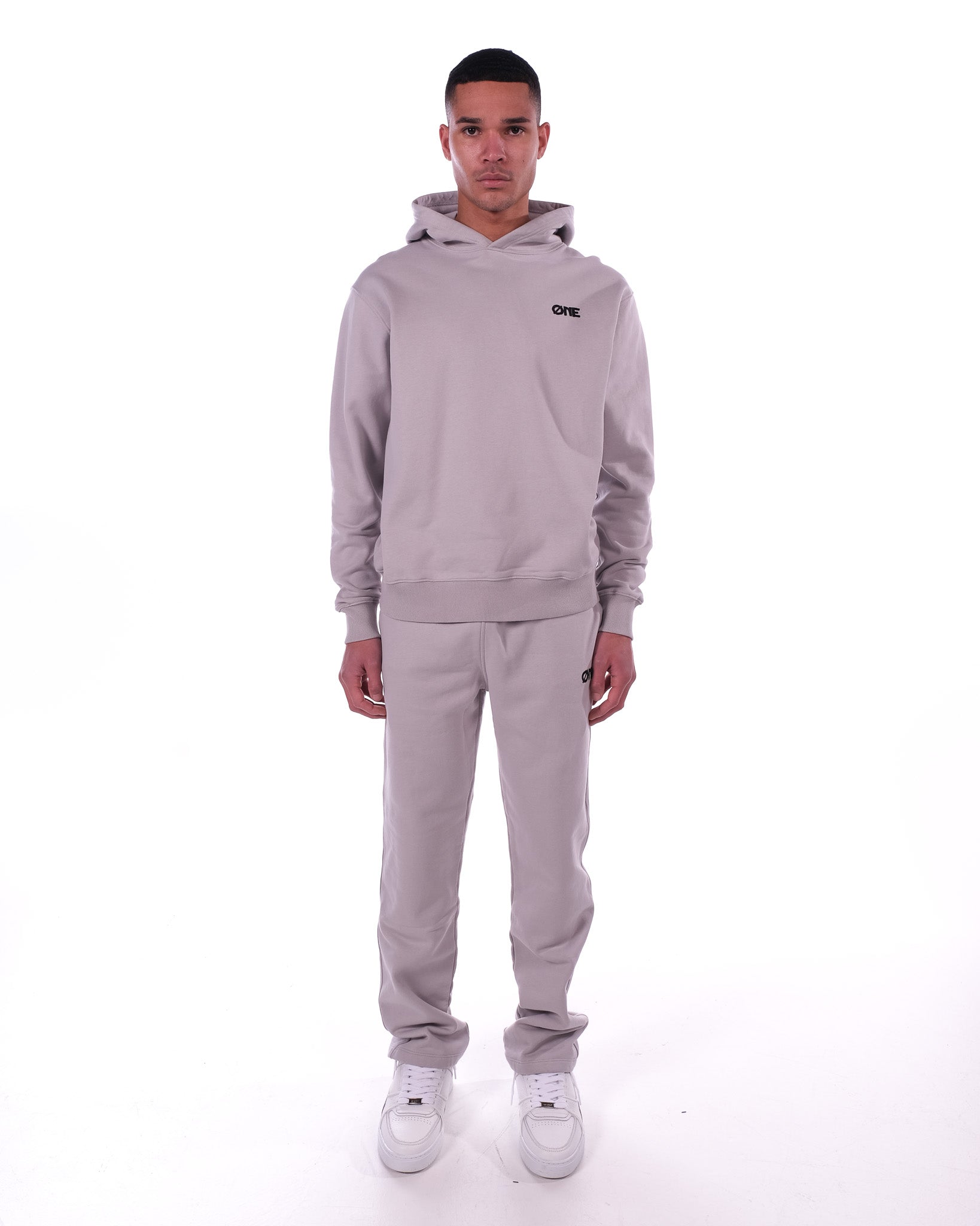 Hoodie Embroidery - Grey