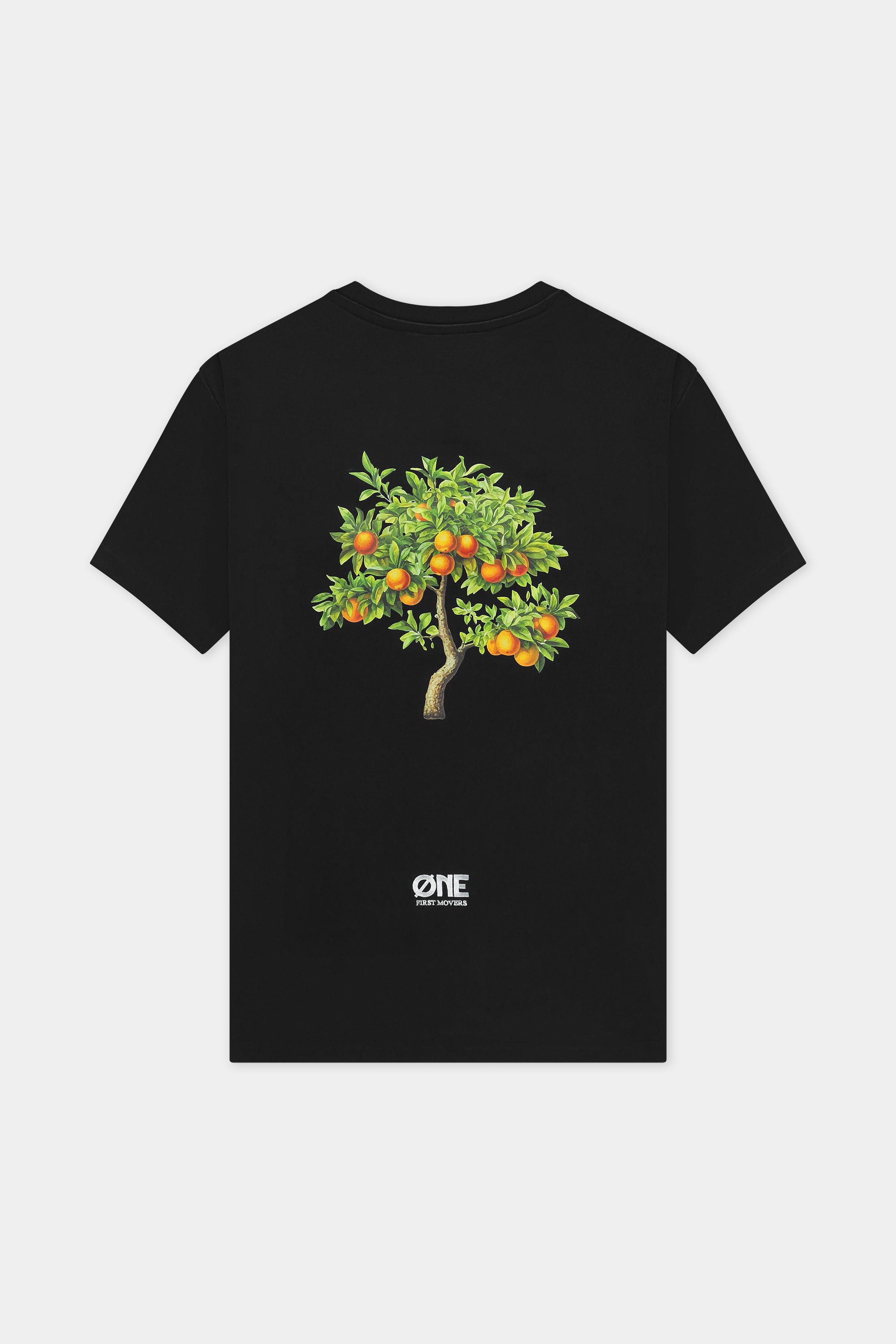 Mandarin Tee - Zwart