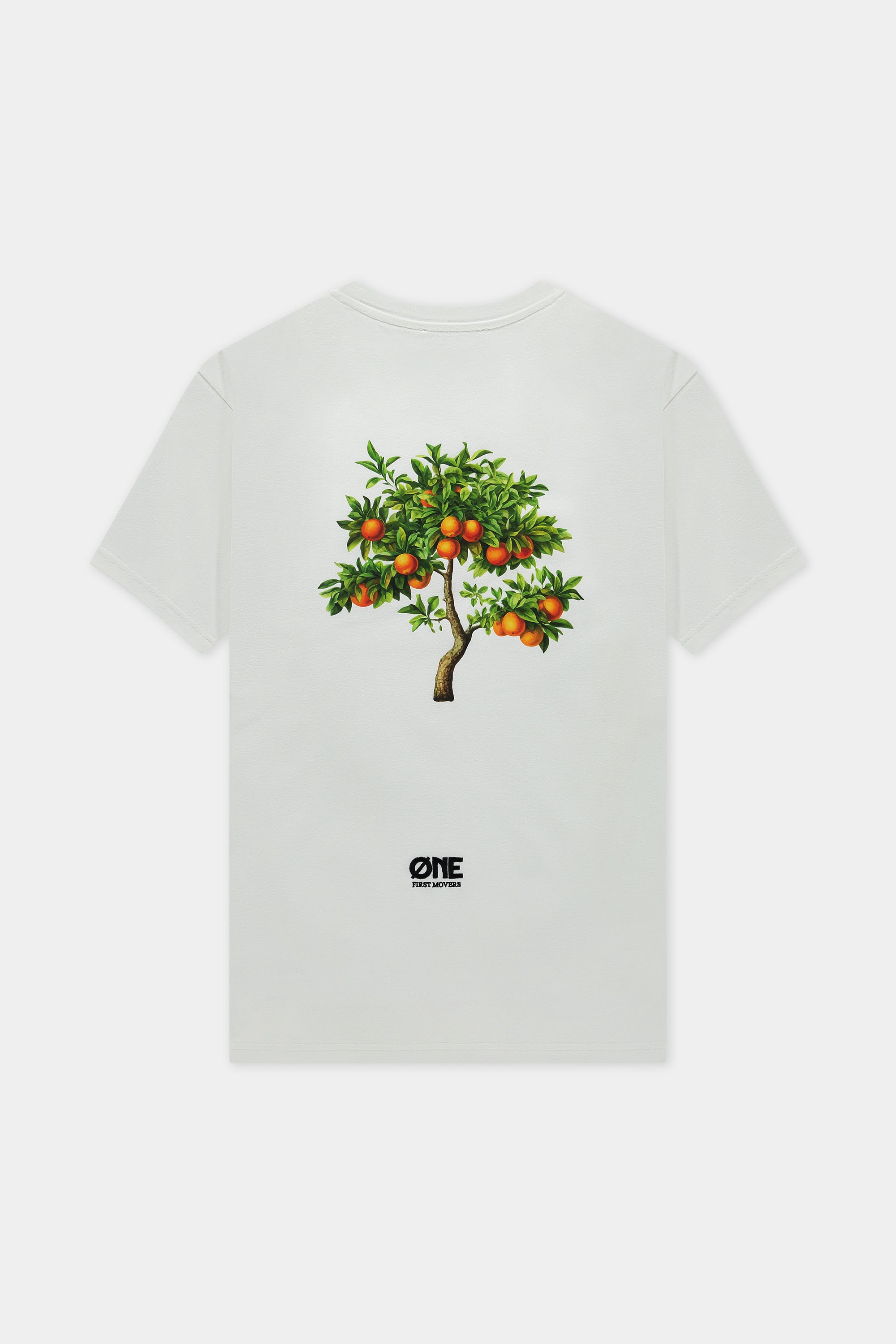 Mandarin Tee - Off-White