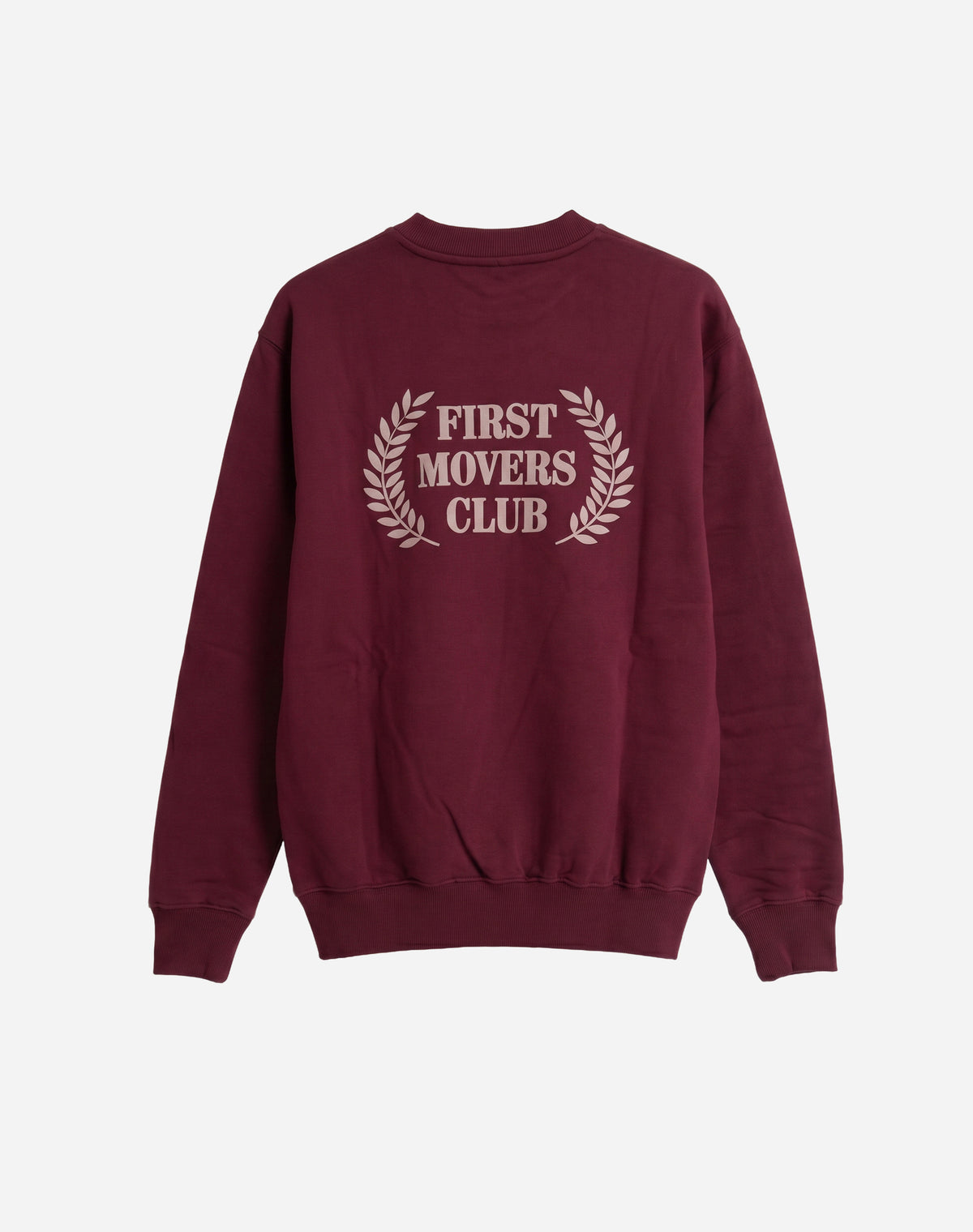 FIRST MOVERS CLUB SWEATER - Bordeaux