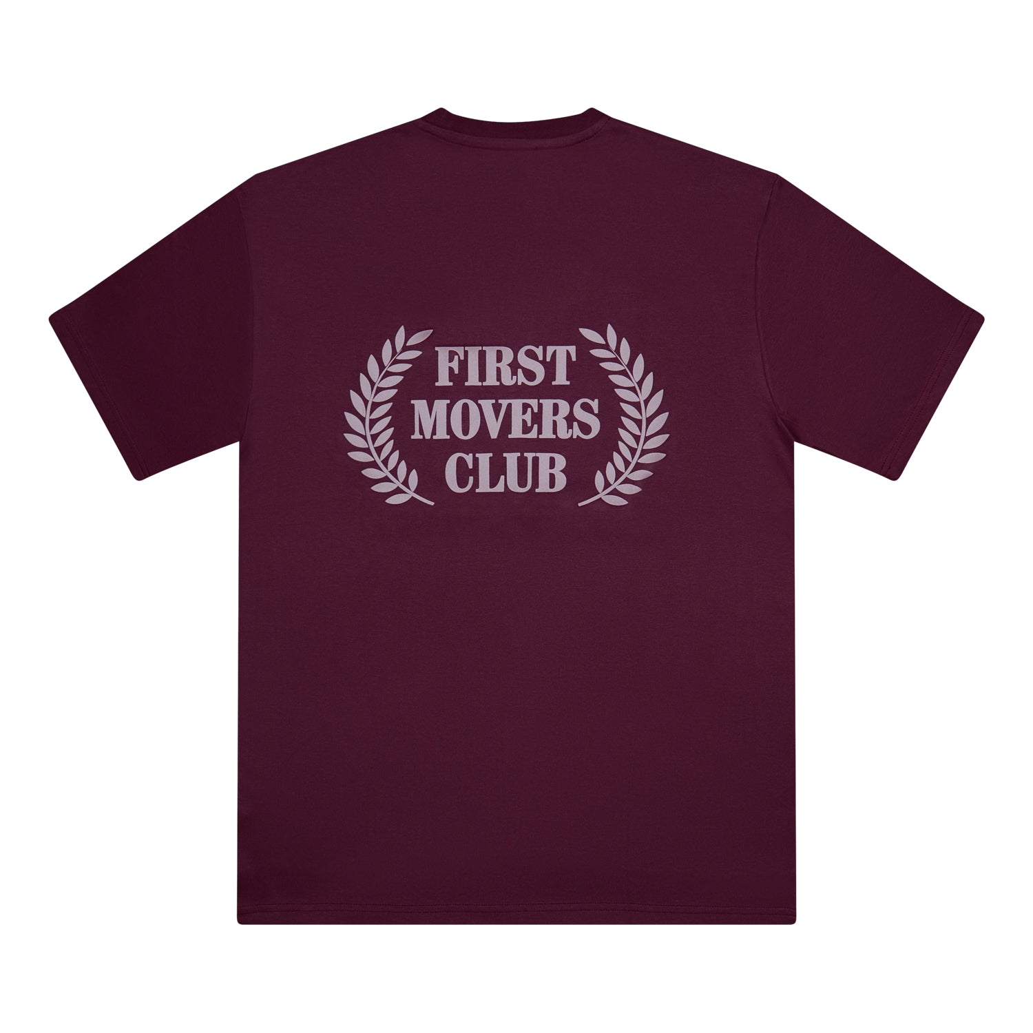 First movers club tee - Bordeaux
