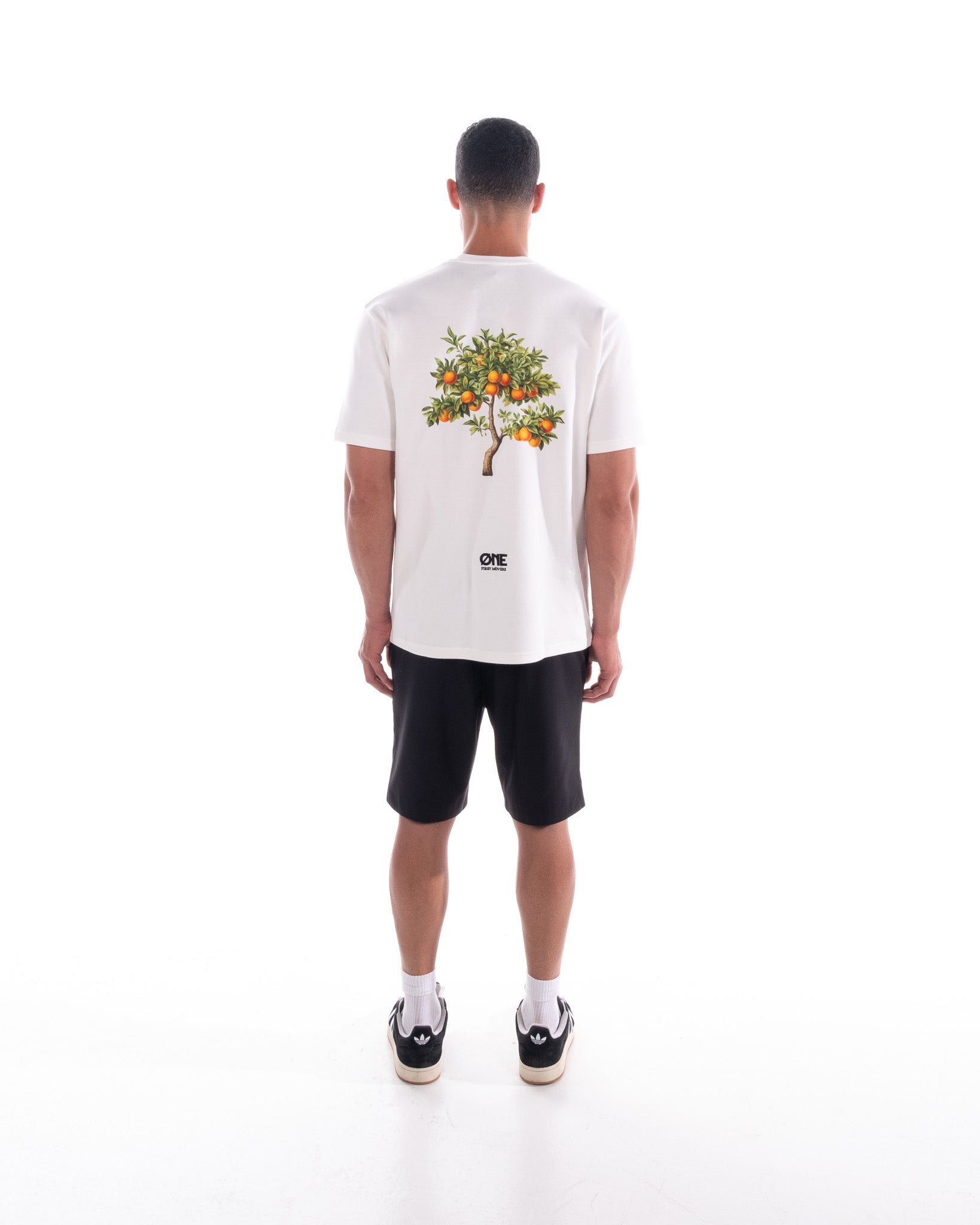 Mandarin Tee - Off-White