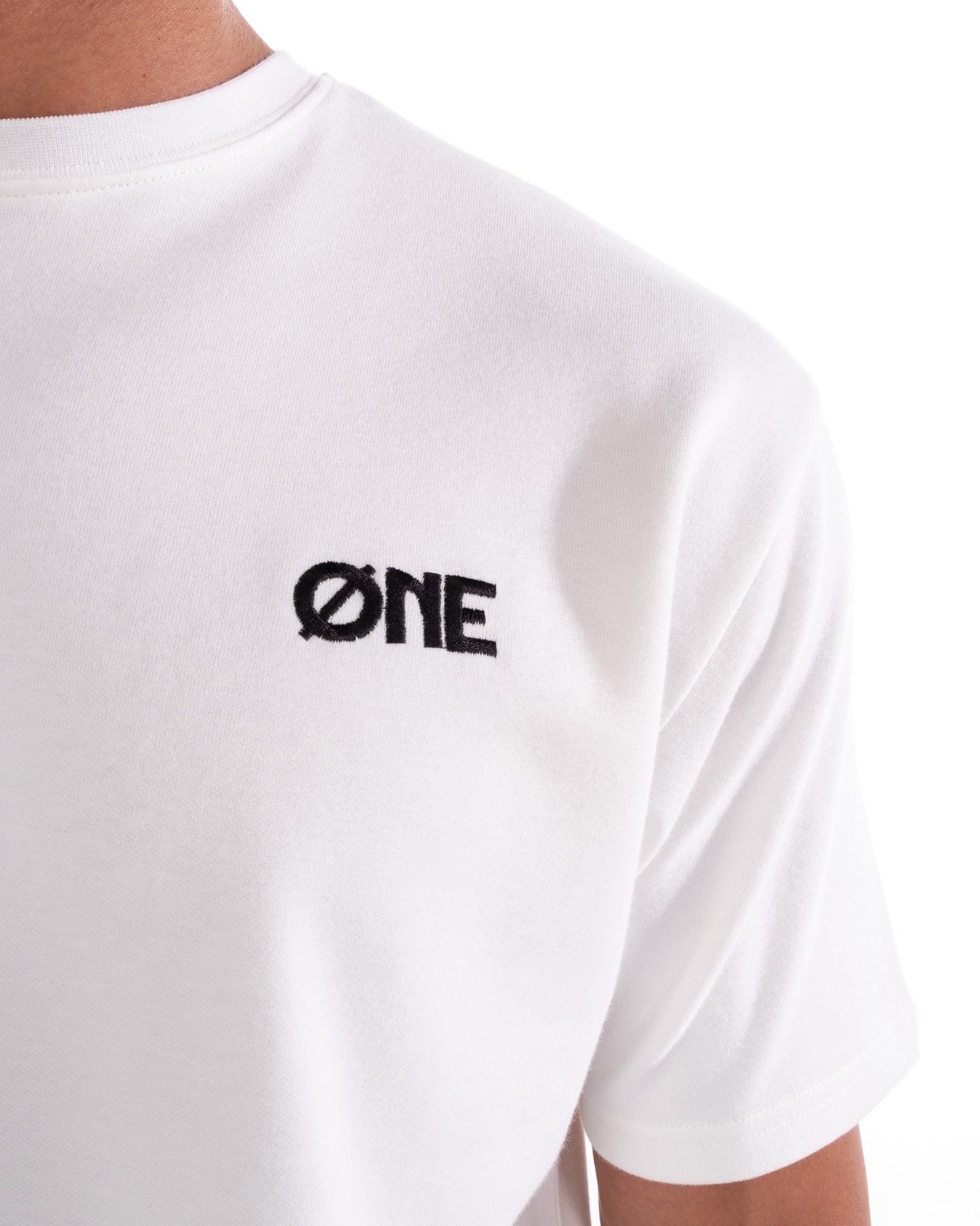 Mandarin Tee - Off-White