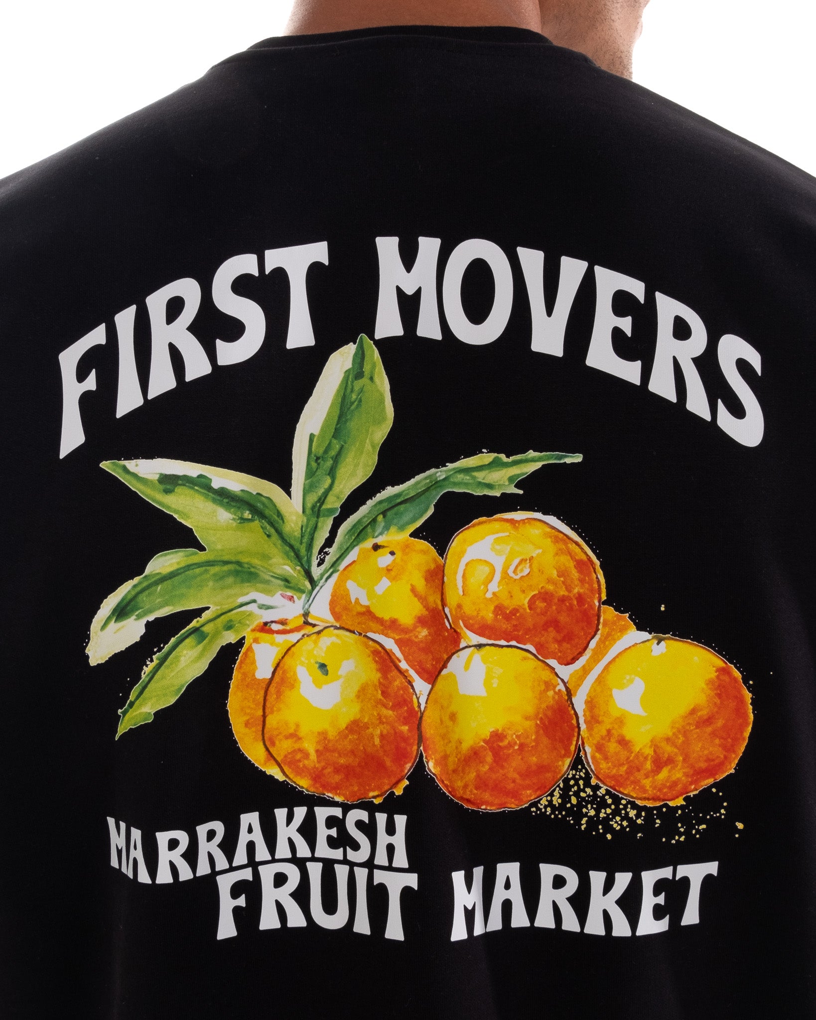 Fruit Market Tee - Zwart