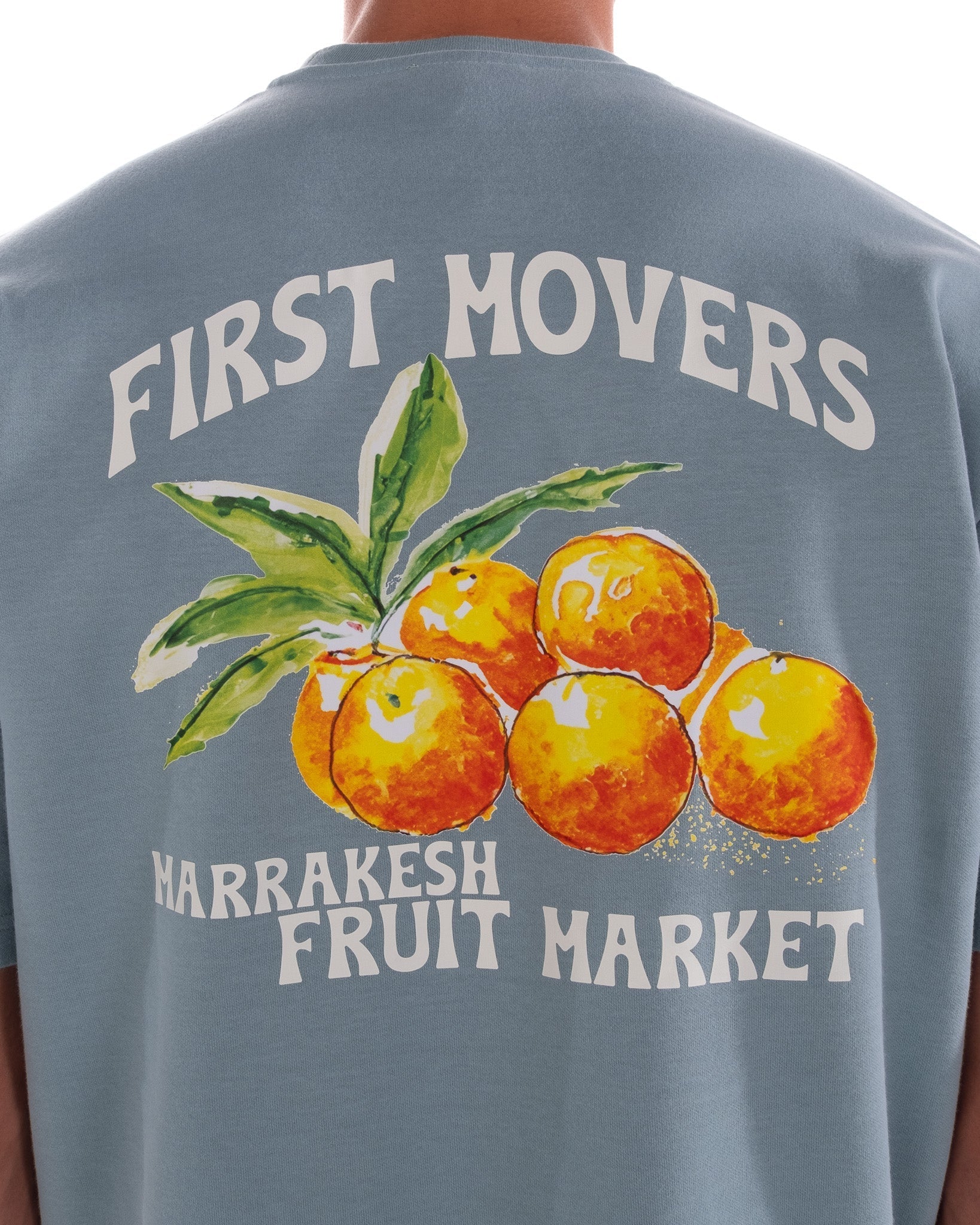 Fruit Market Tee - Light Green