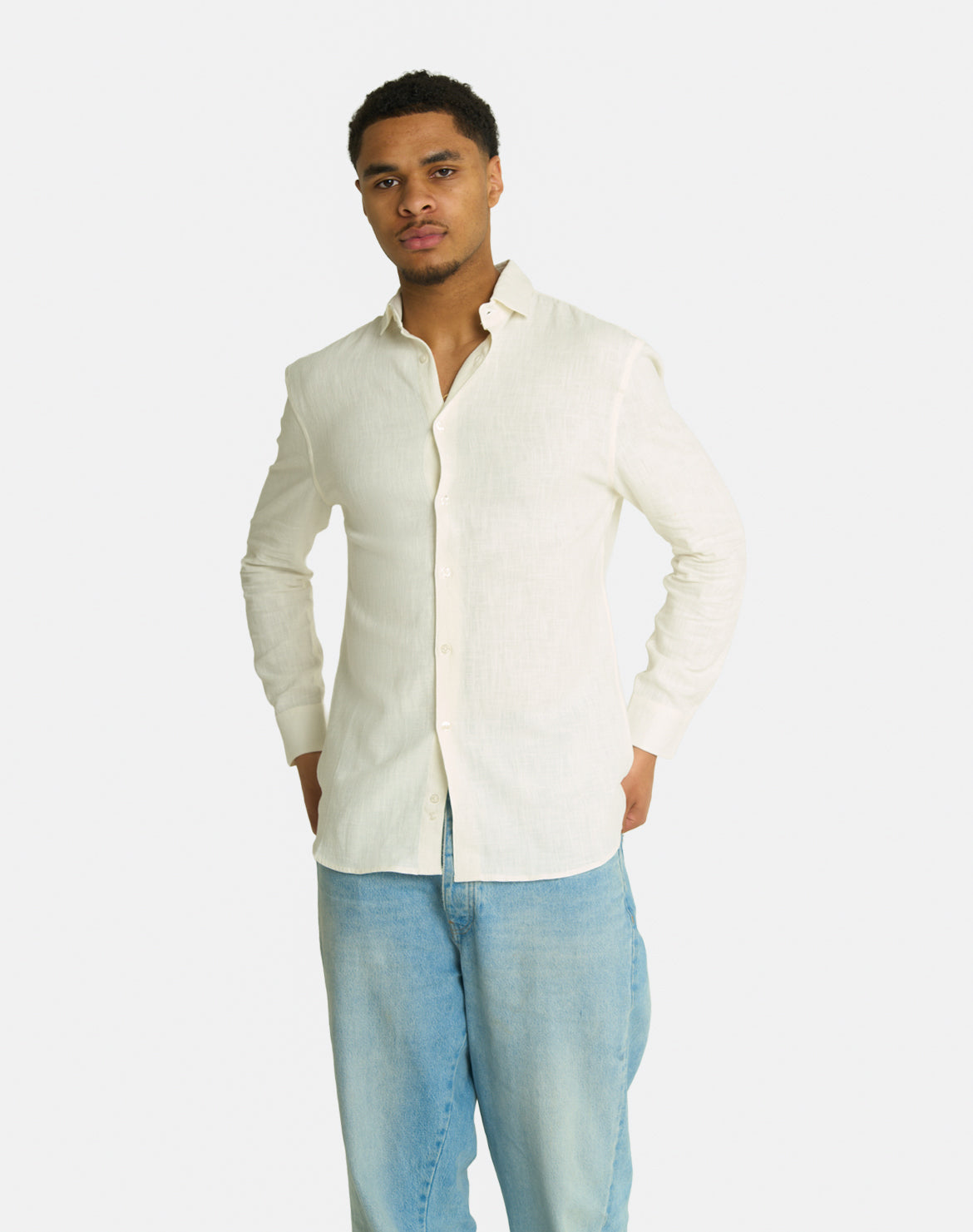 Shirt Linen - Off-White
