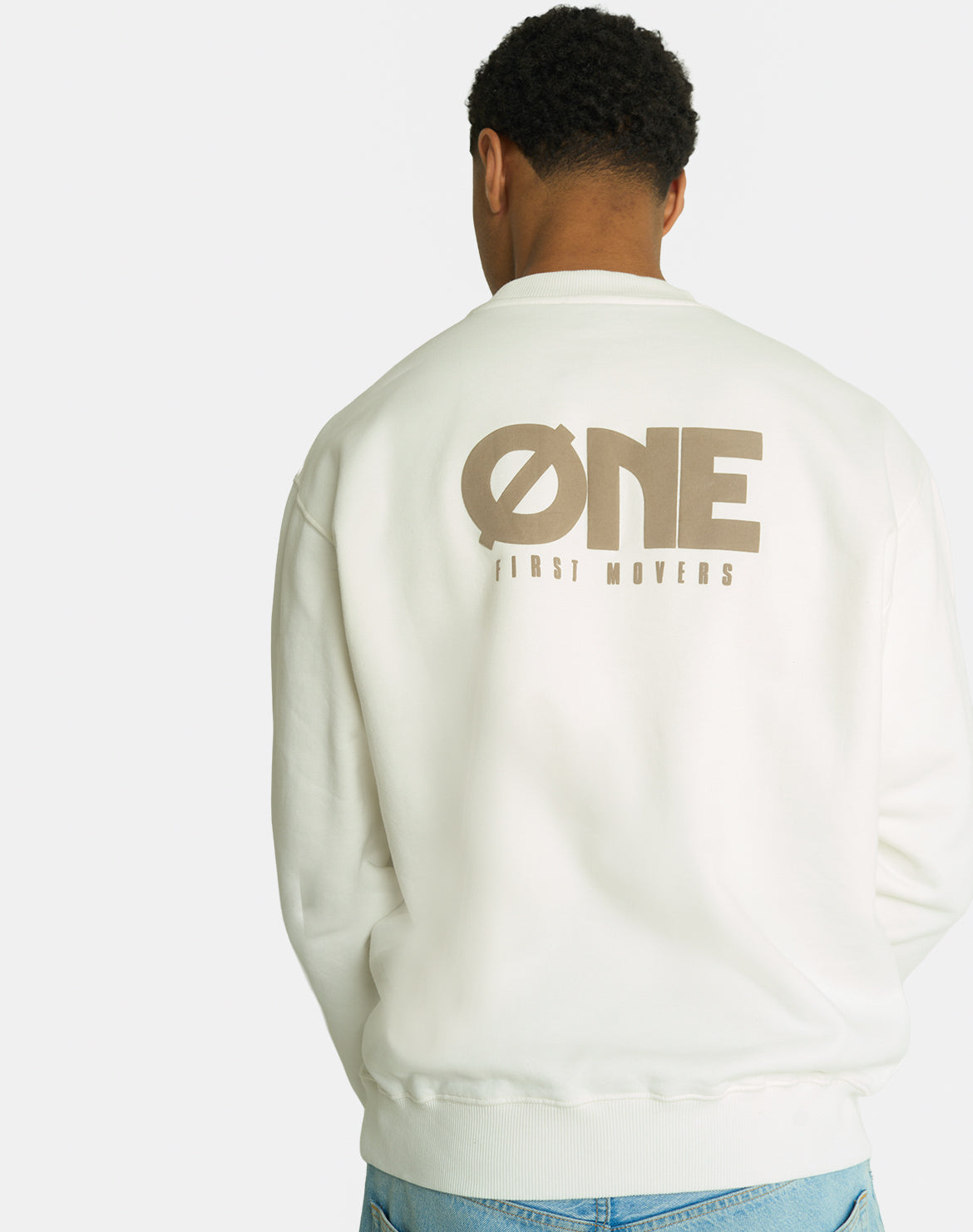 PUFF ONE SWEATER - OFF WHITE
