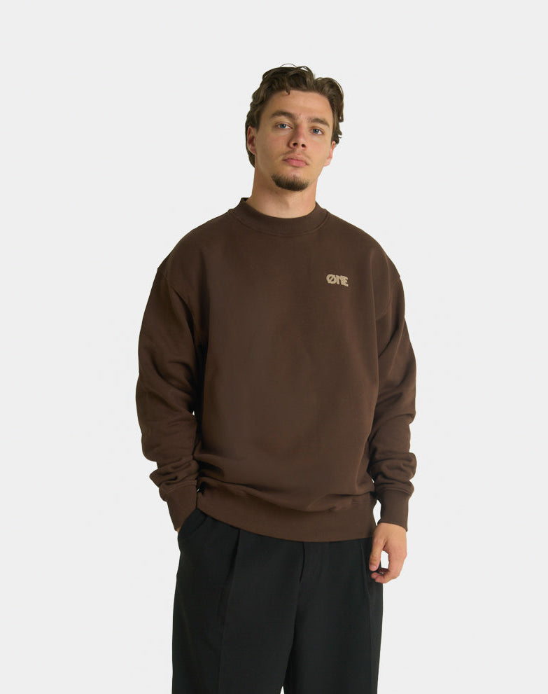 PUFF ONE SWEATER - BRUIN