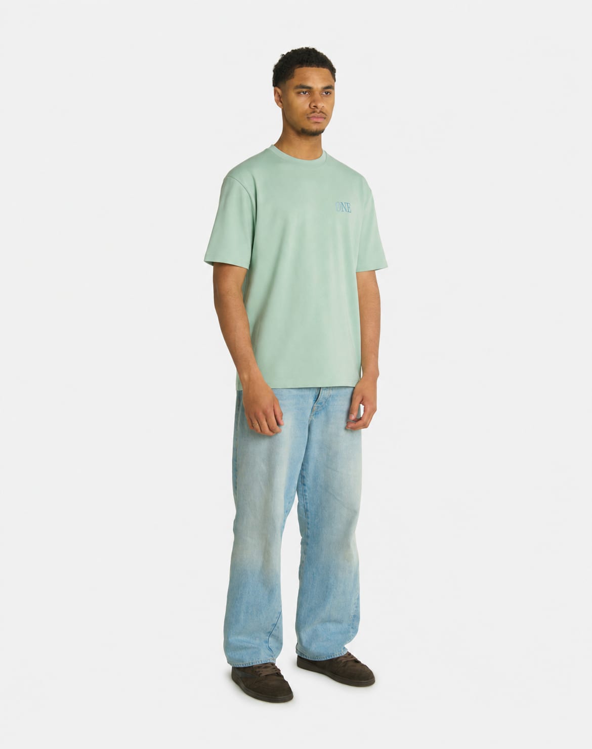 BLUE BERRY FLOWER TEE