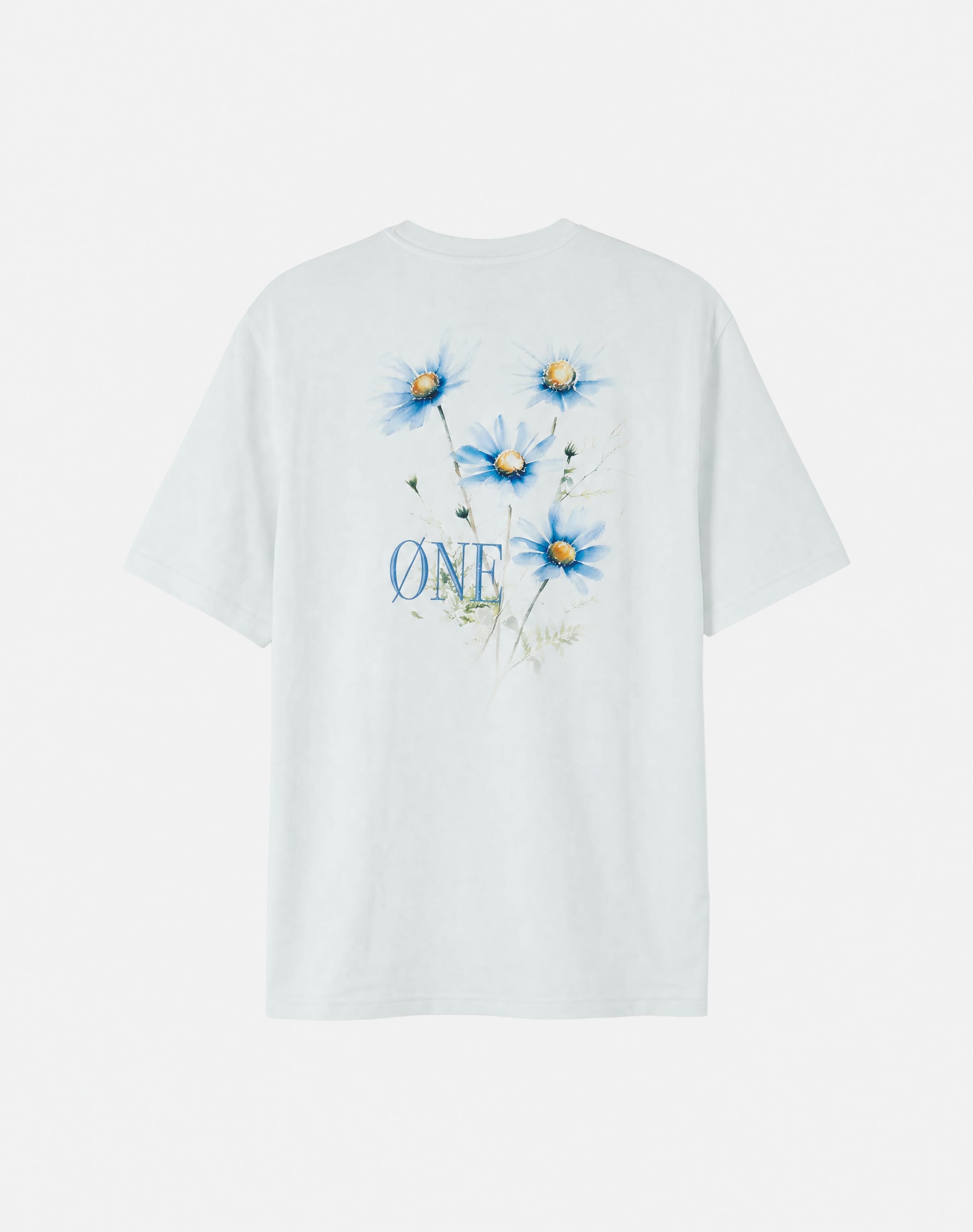 BLUE BERRY FLOWER TEE
