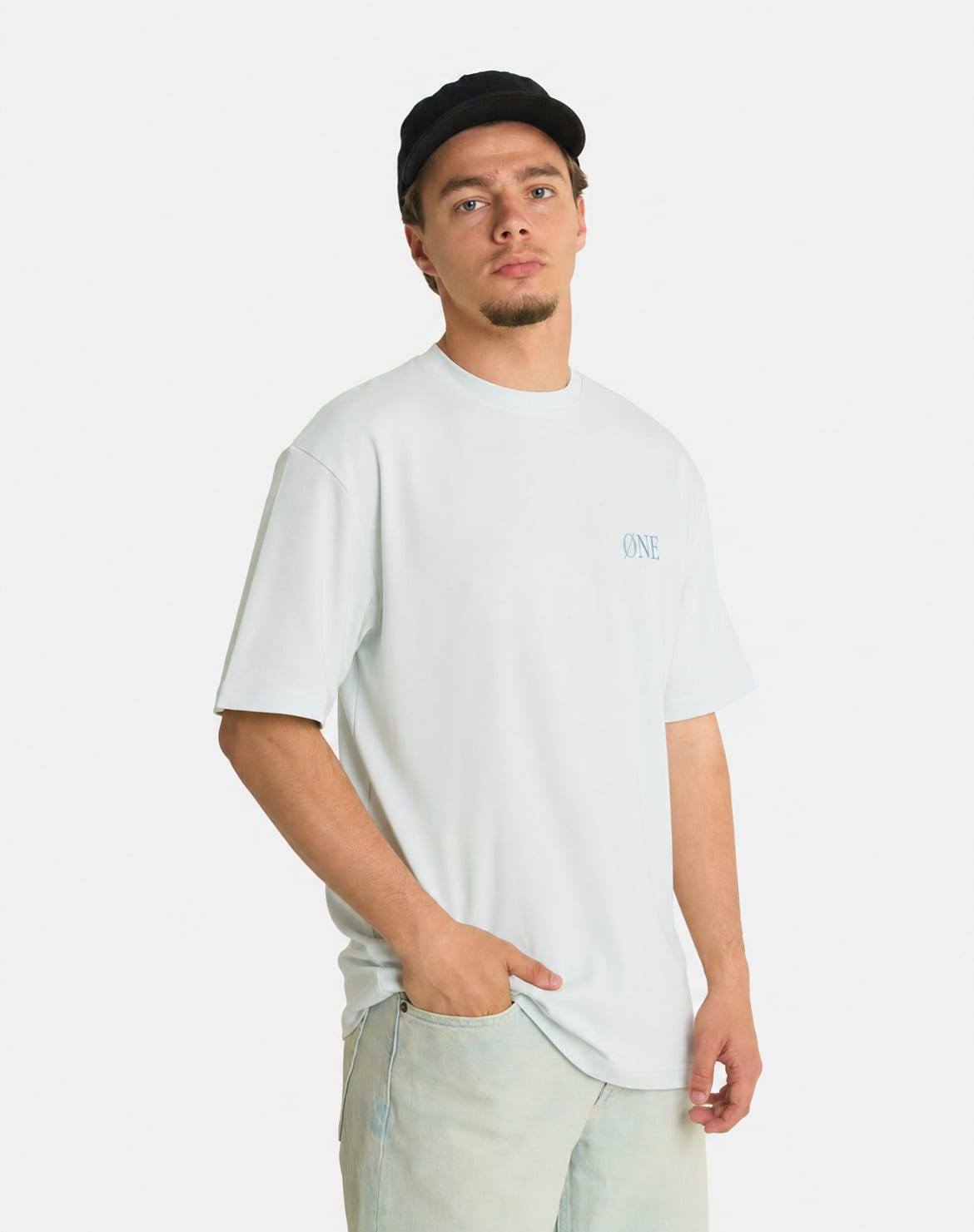 BLUE BERRY FLOWER TEE