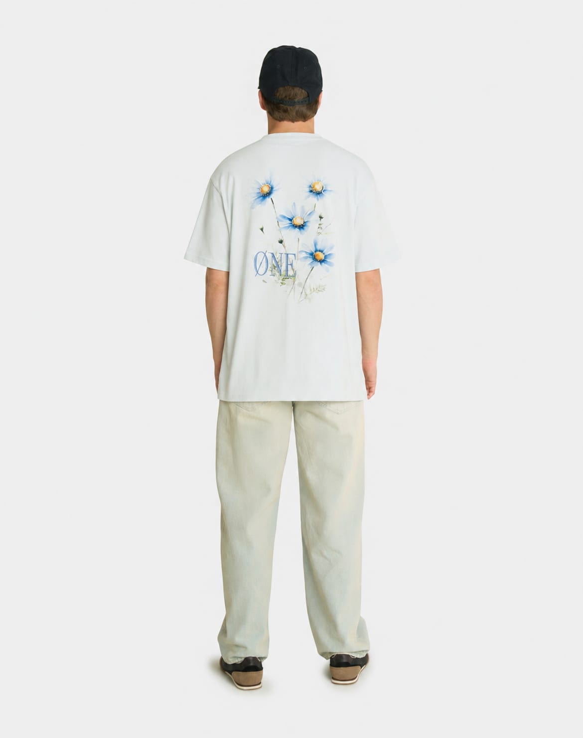 BLUE BERRY FLOWER TEE