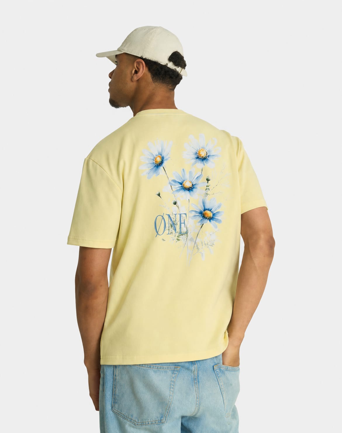 BLUE BERRY FLOWER TEE