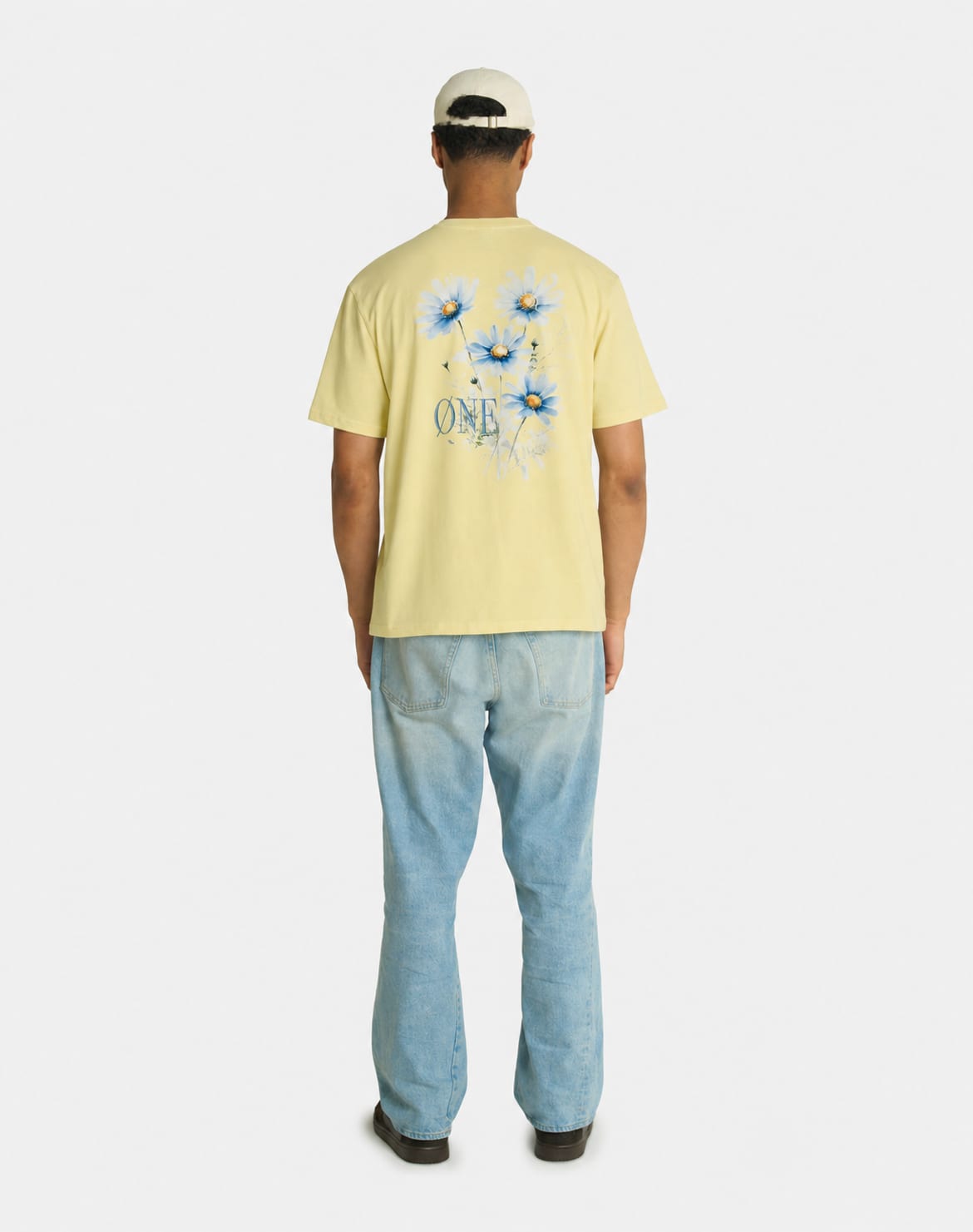 BLUE BERRY FLOWER TEE