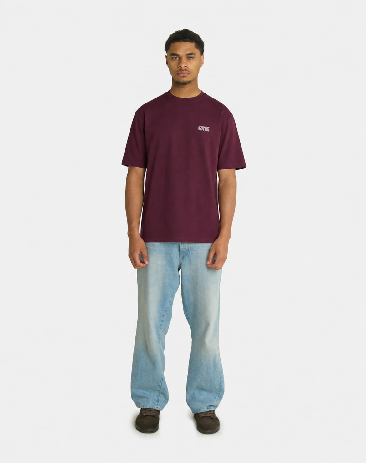 FIRST MOVERS CLUB TEE - BORDEAUX