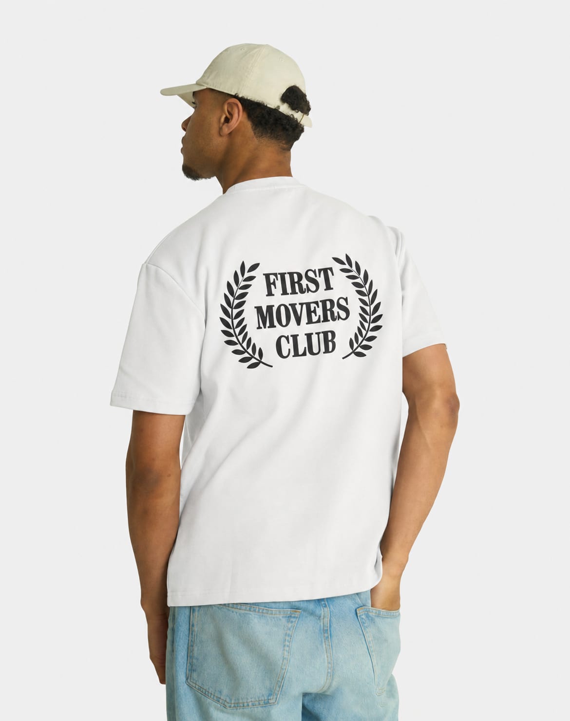 FIRST MOVERS CLUB TEE - WHITE
