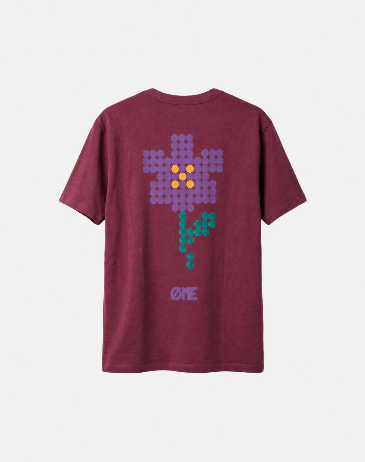 PURPLE FLOWER TEE