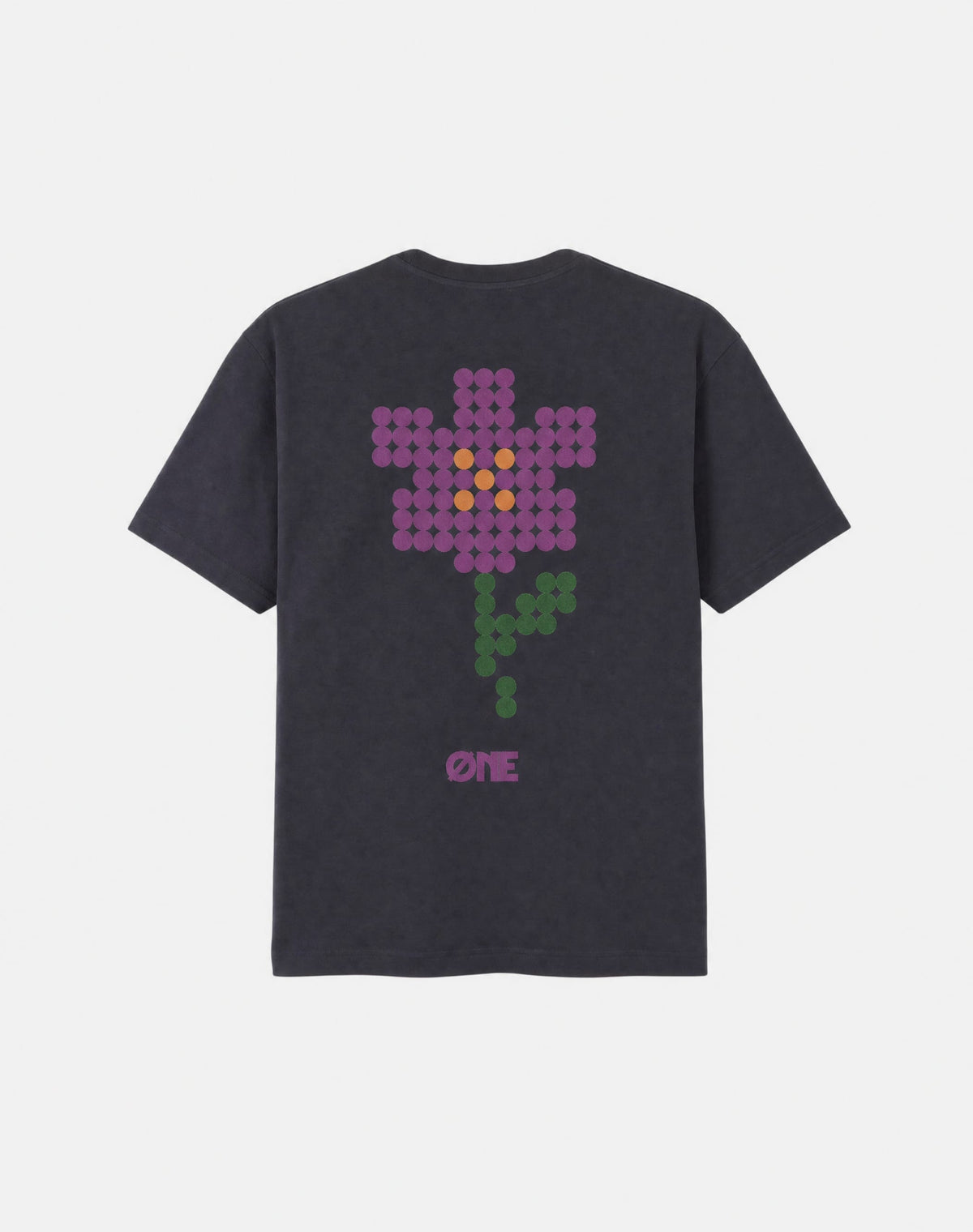 PURPLE FLOWER TEE