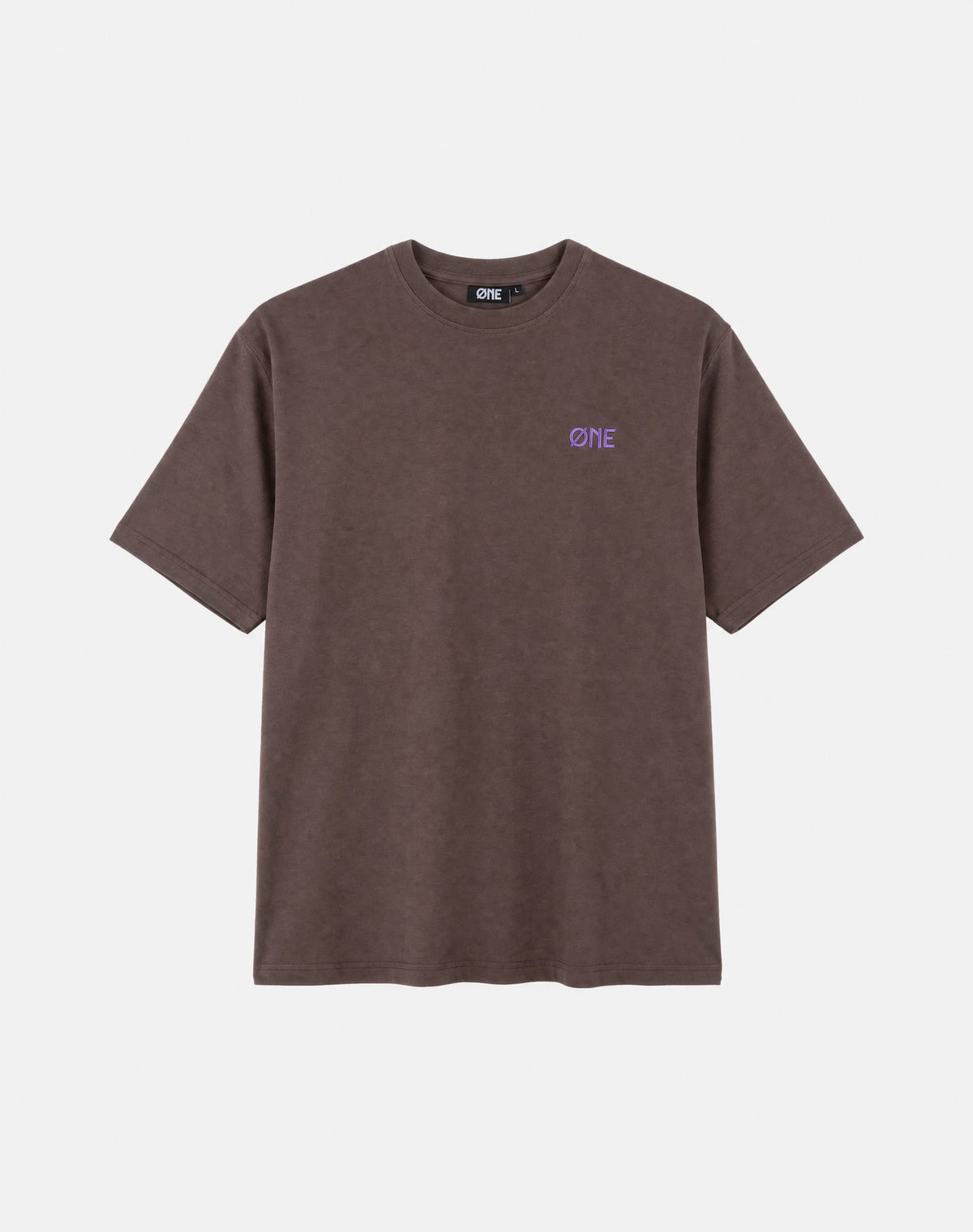 PURPLE FLOWER TEE
