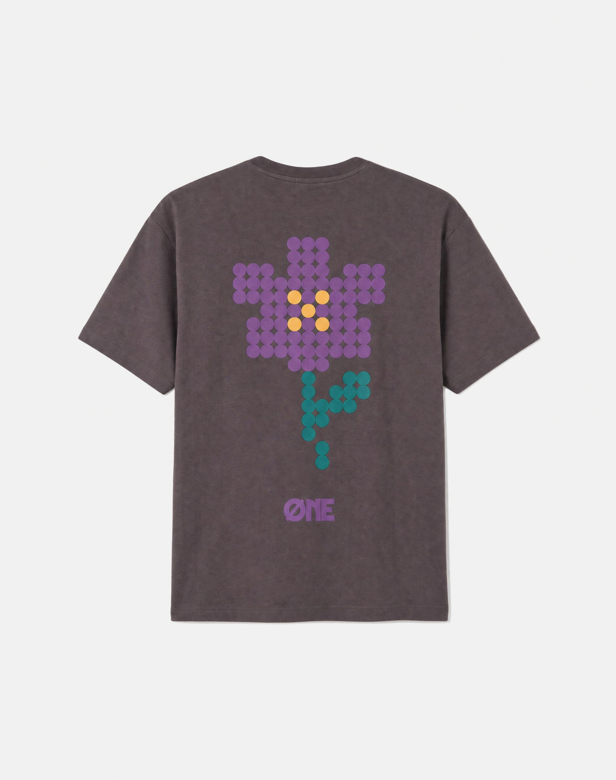 PURPLE FLOWER TEE