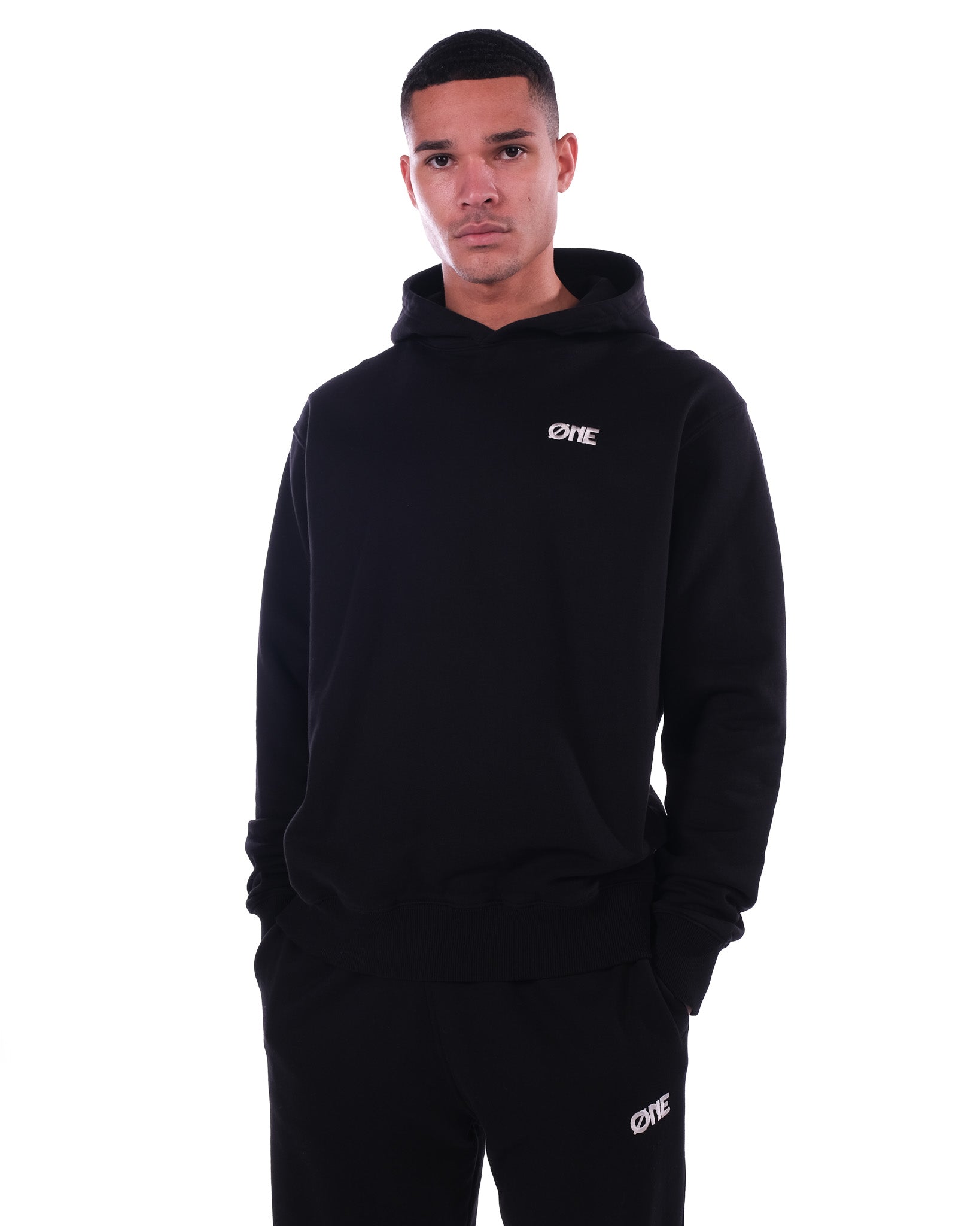Hoodie Embroidery - Black