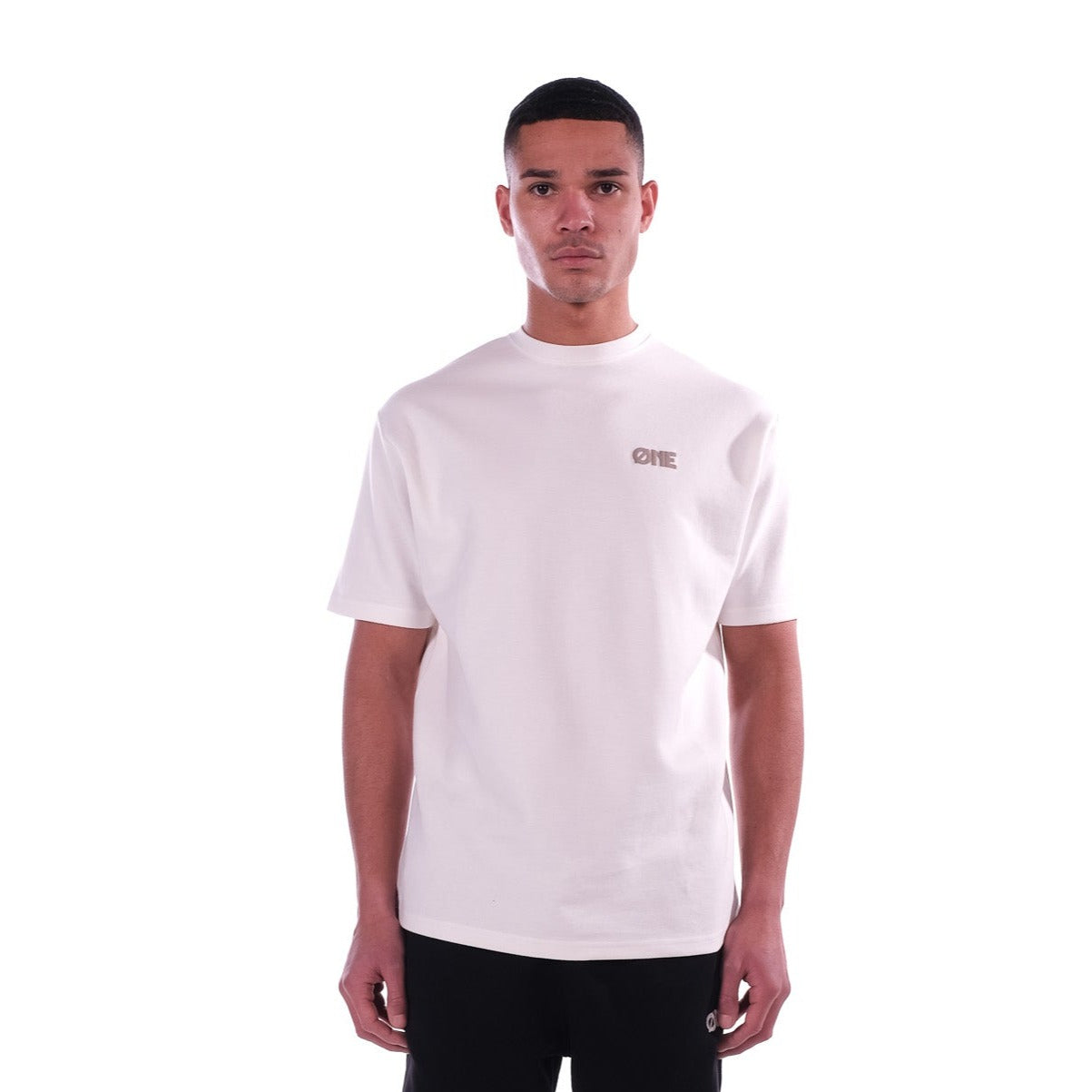 Puff logo front/back Tee - Off-White