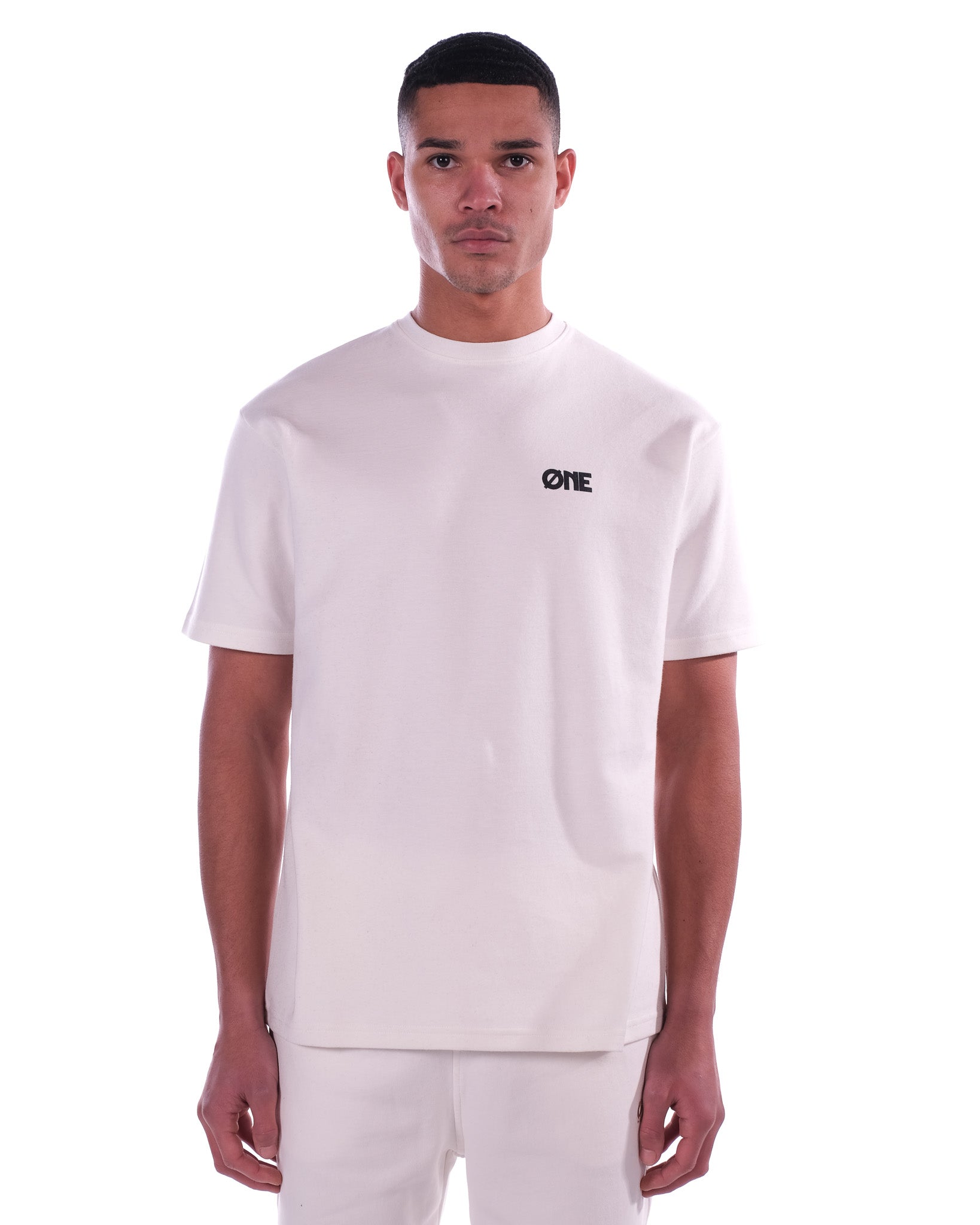 Mountain Backpiece Tee - Off-White