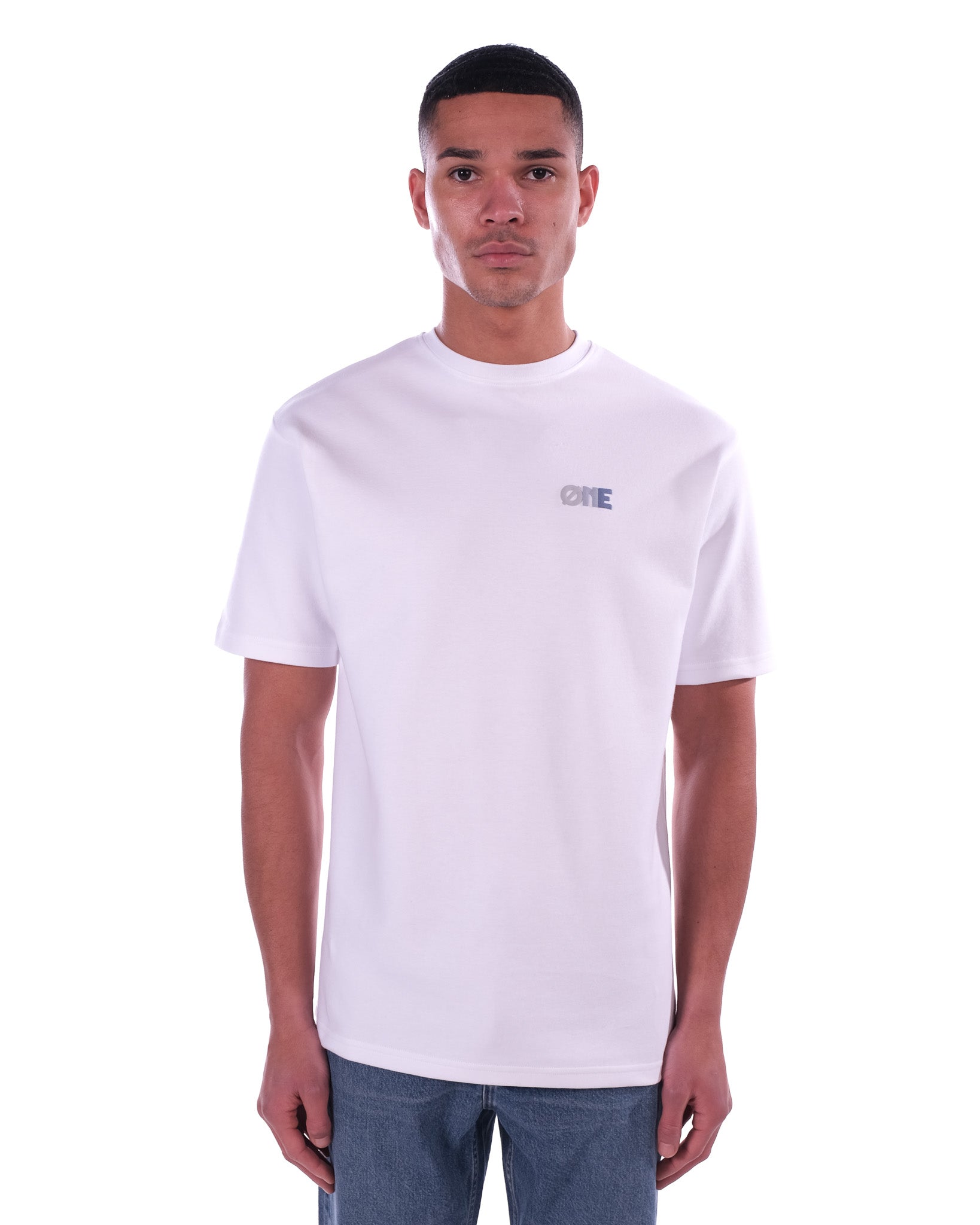Front Puff Tee - White