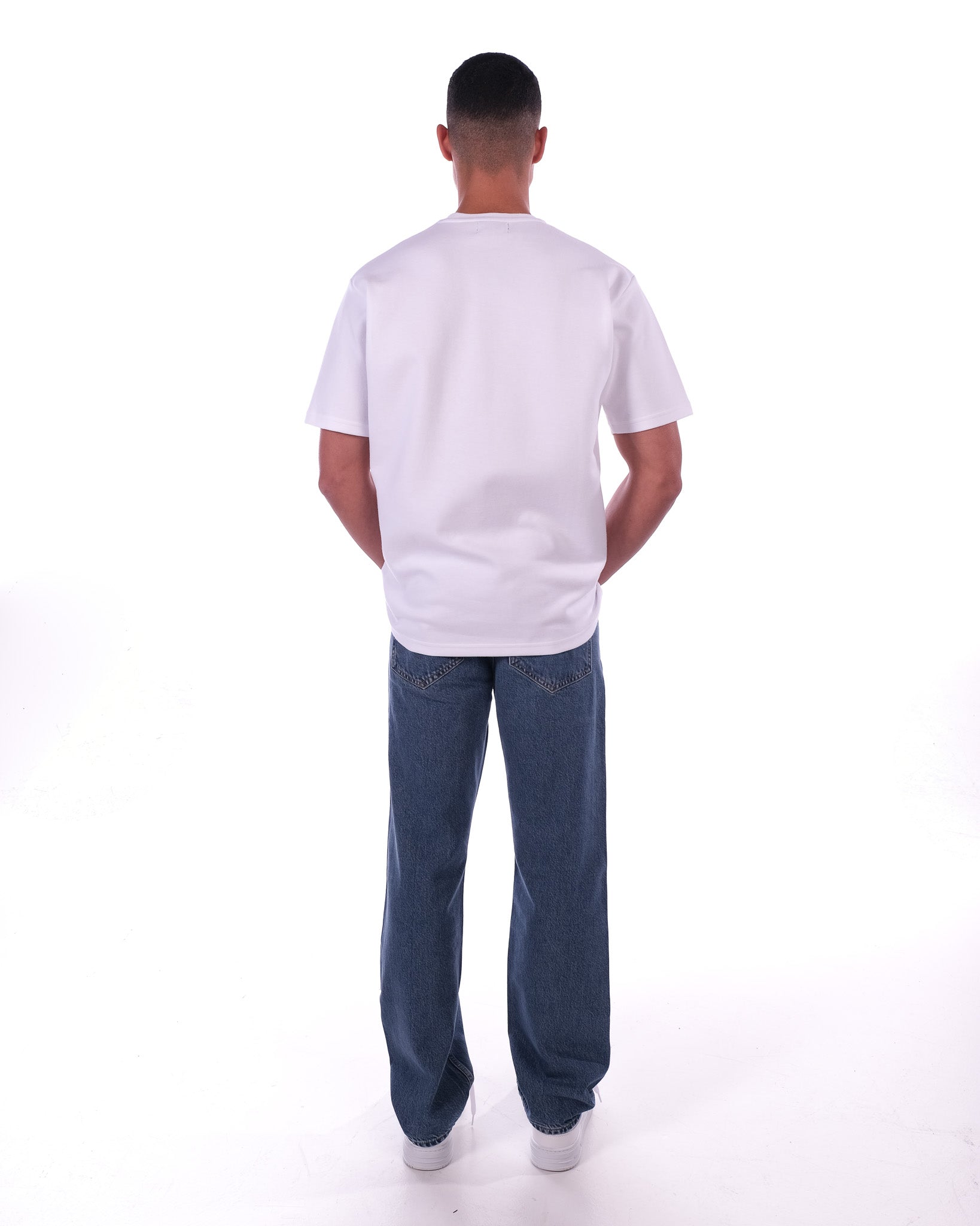 Front Puff Tee - White