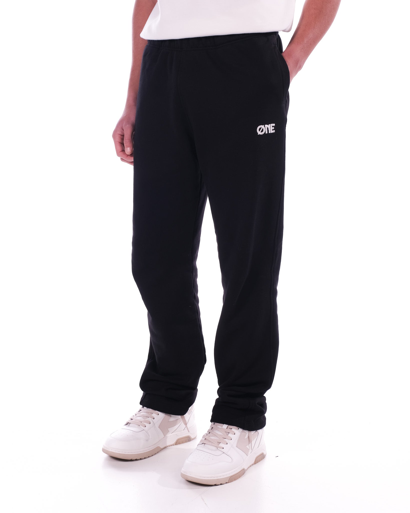 Embroidery logo Sweatpants - Zwart