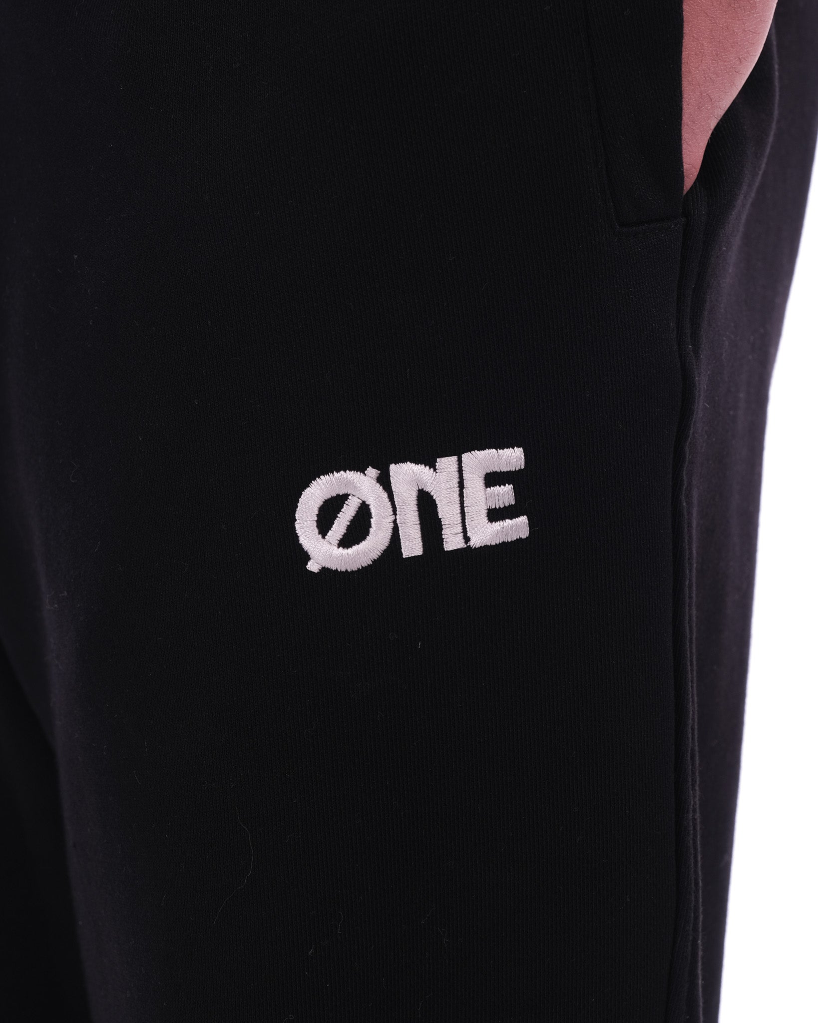 Embroidery logo Sweatpants - Zwart