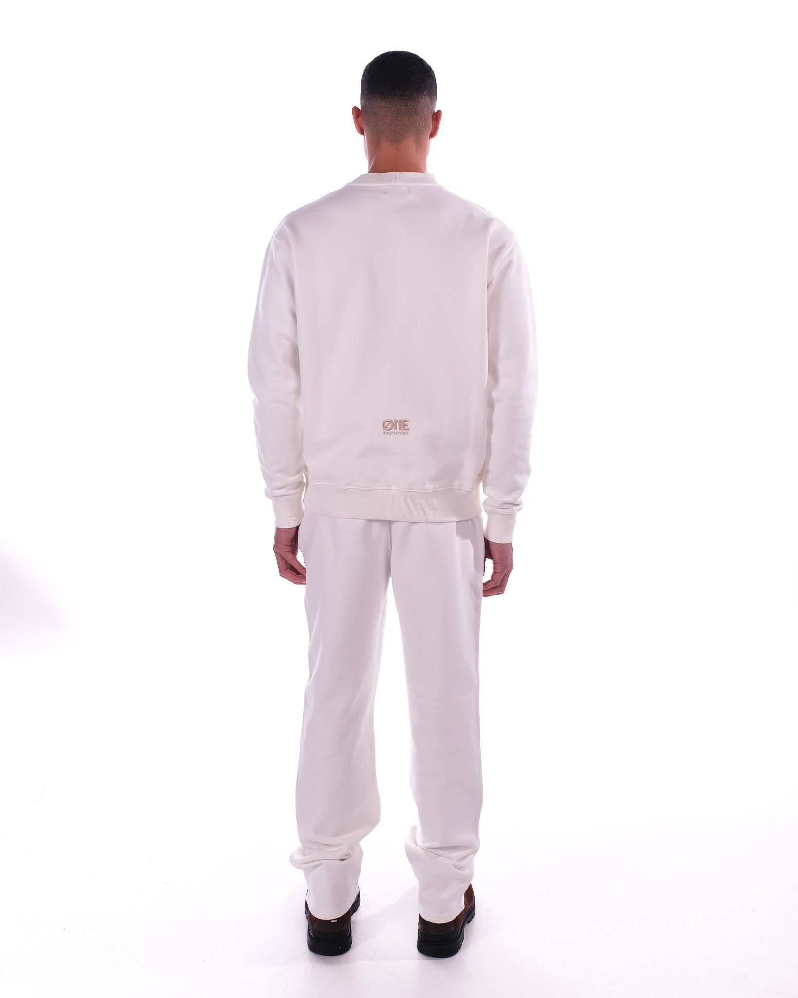 Embroidery Logo Sweater - Off-White