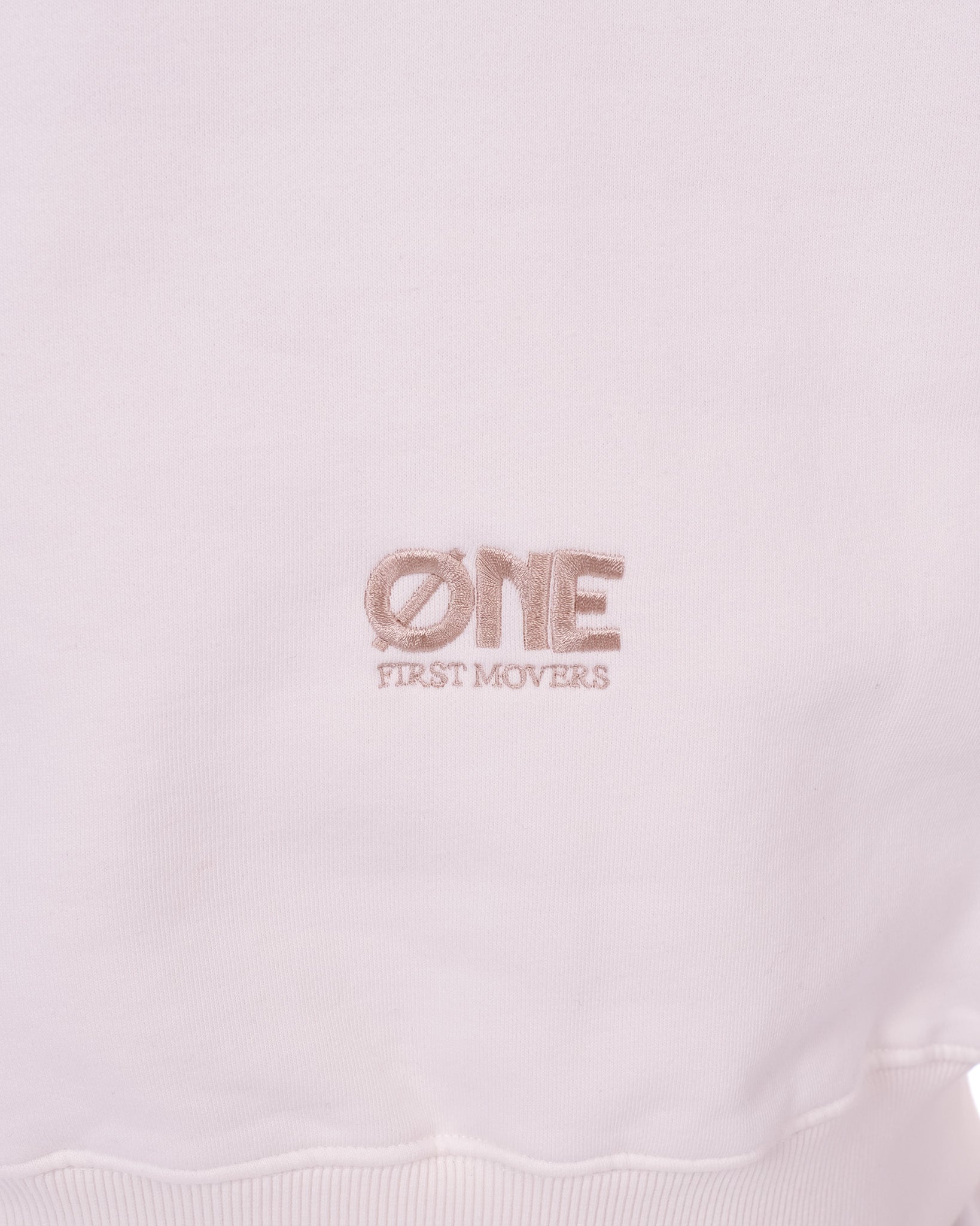 Embroidery Logo Sweater - Off-White