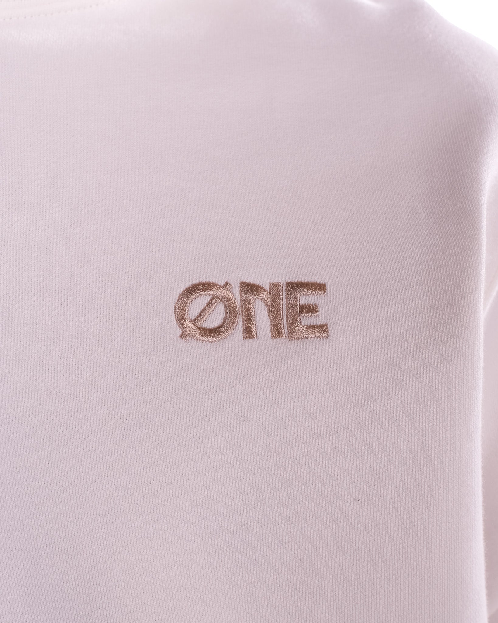 Embroidery Logo Hoodie - Off-White